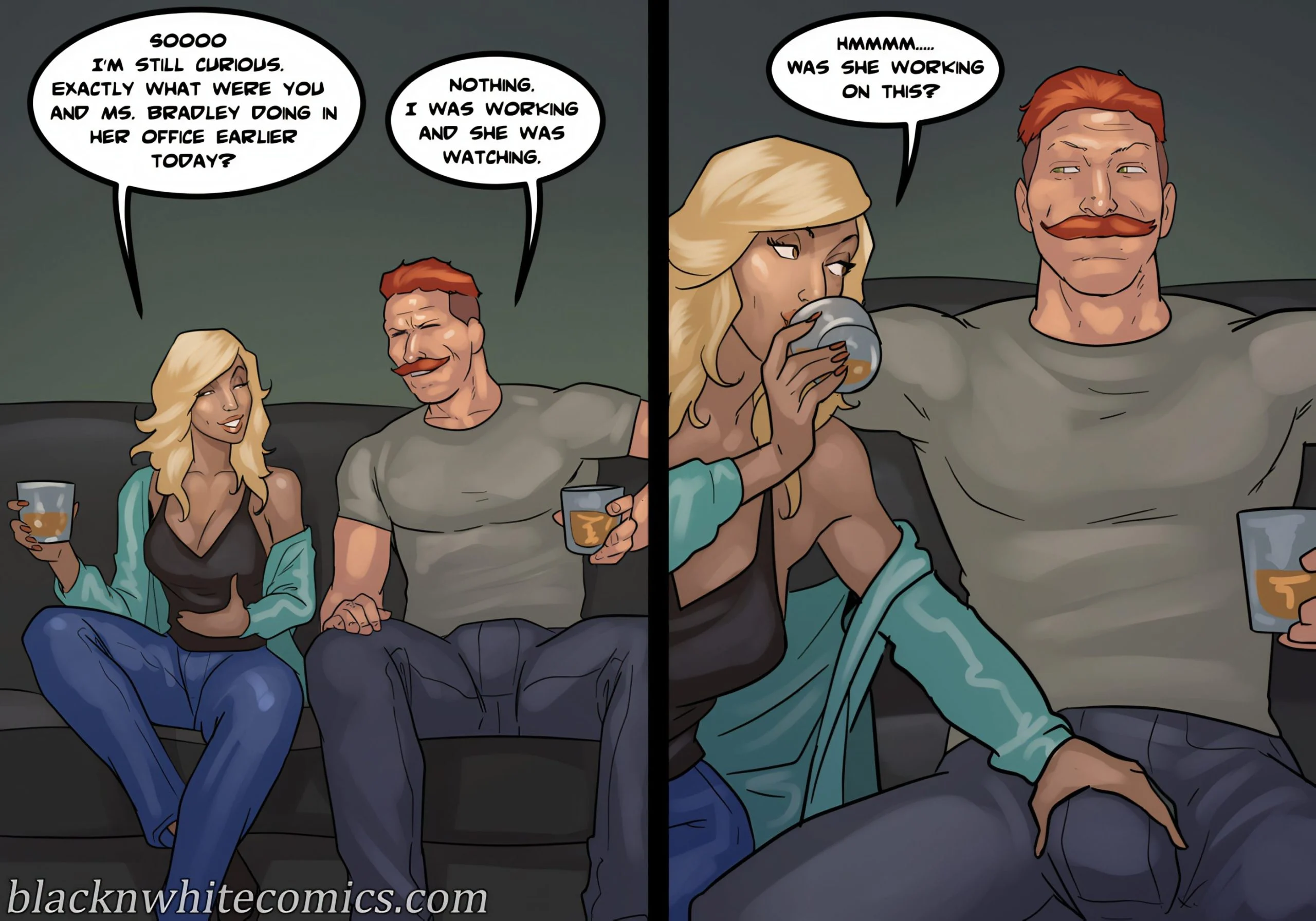 Apartment 1B [BlackNWhiteComics] - Chapter 1 — Page 75