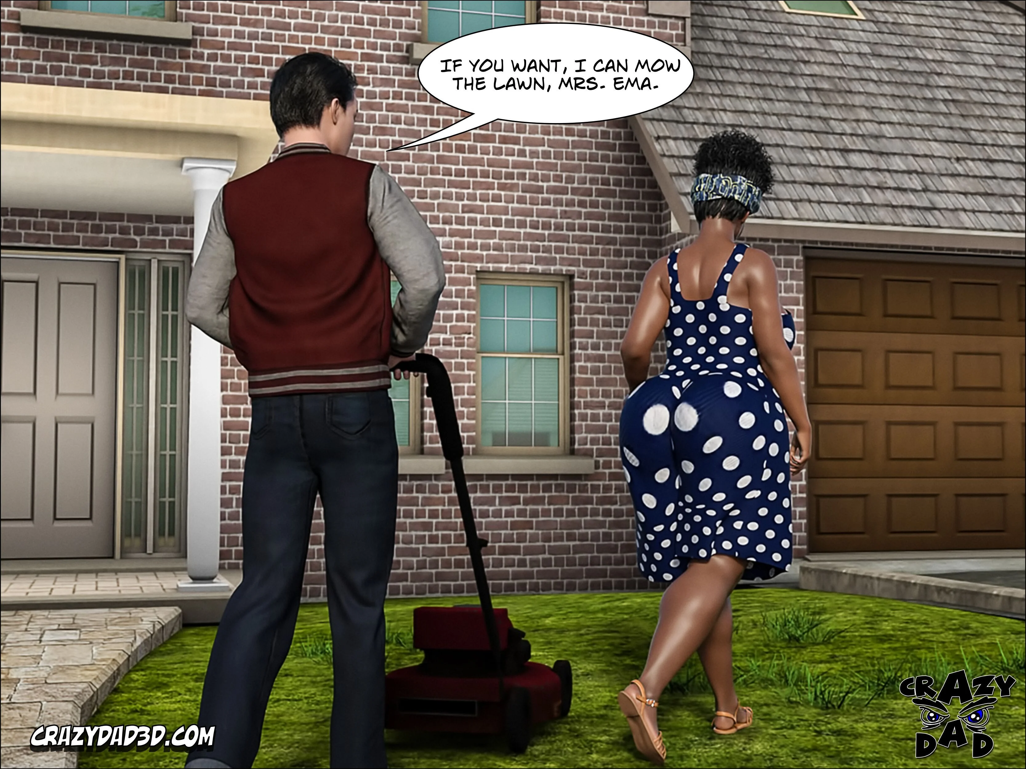 Mom’s Help [CrazyDad3D] - Chapter 22 — Page 45