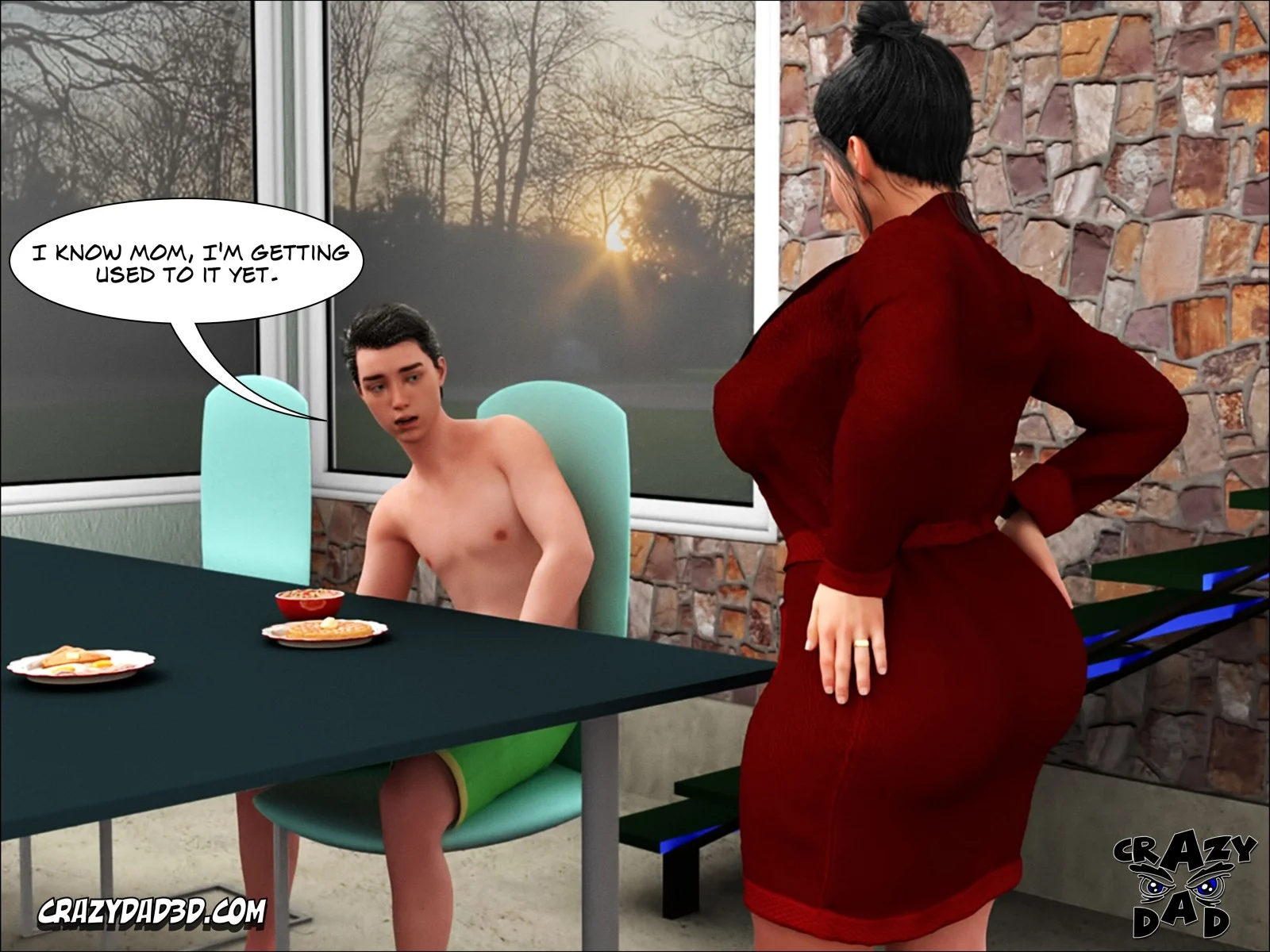 Mom’s Help [CrazyDad3D] - Chapter 5 — Page 37