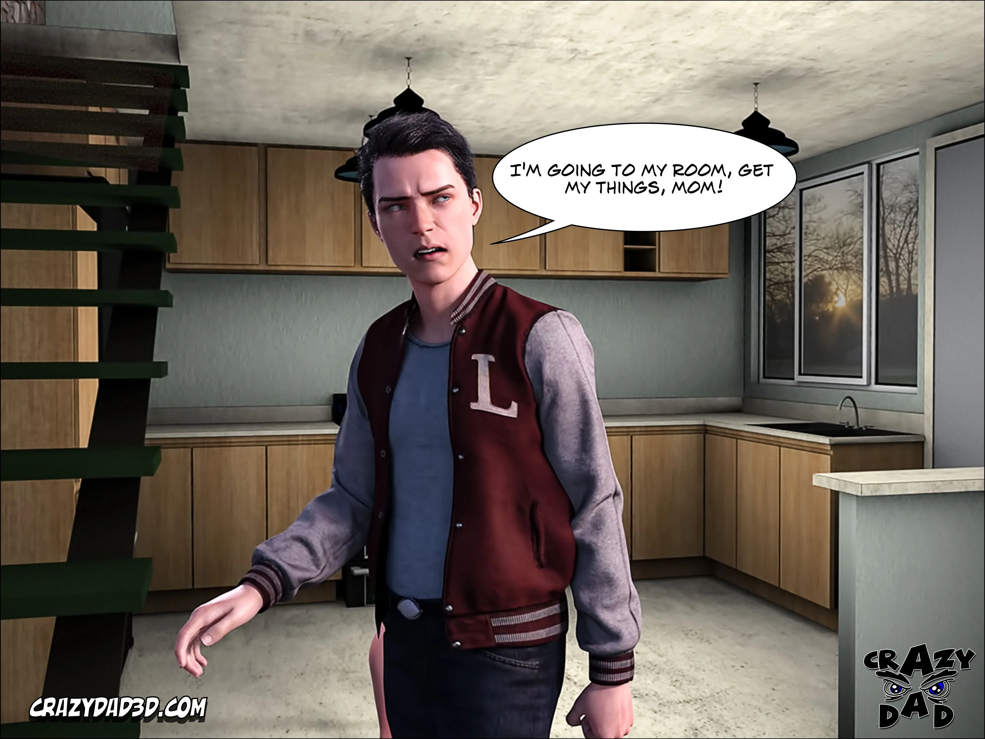 Mom’s Help [CrazyDad3D] - Chapter 15 — Page 60
