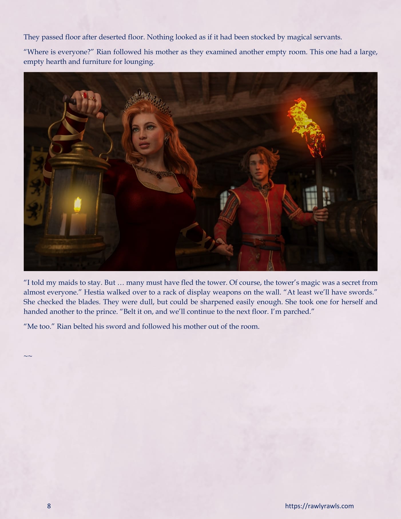 The Traveling Tower [Lexx228 , RawlyRawls] - Chapter 1 — Page 8