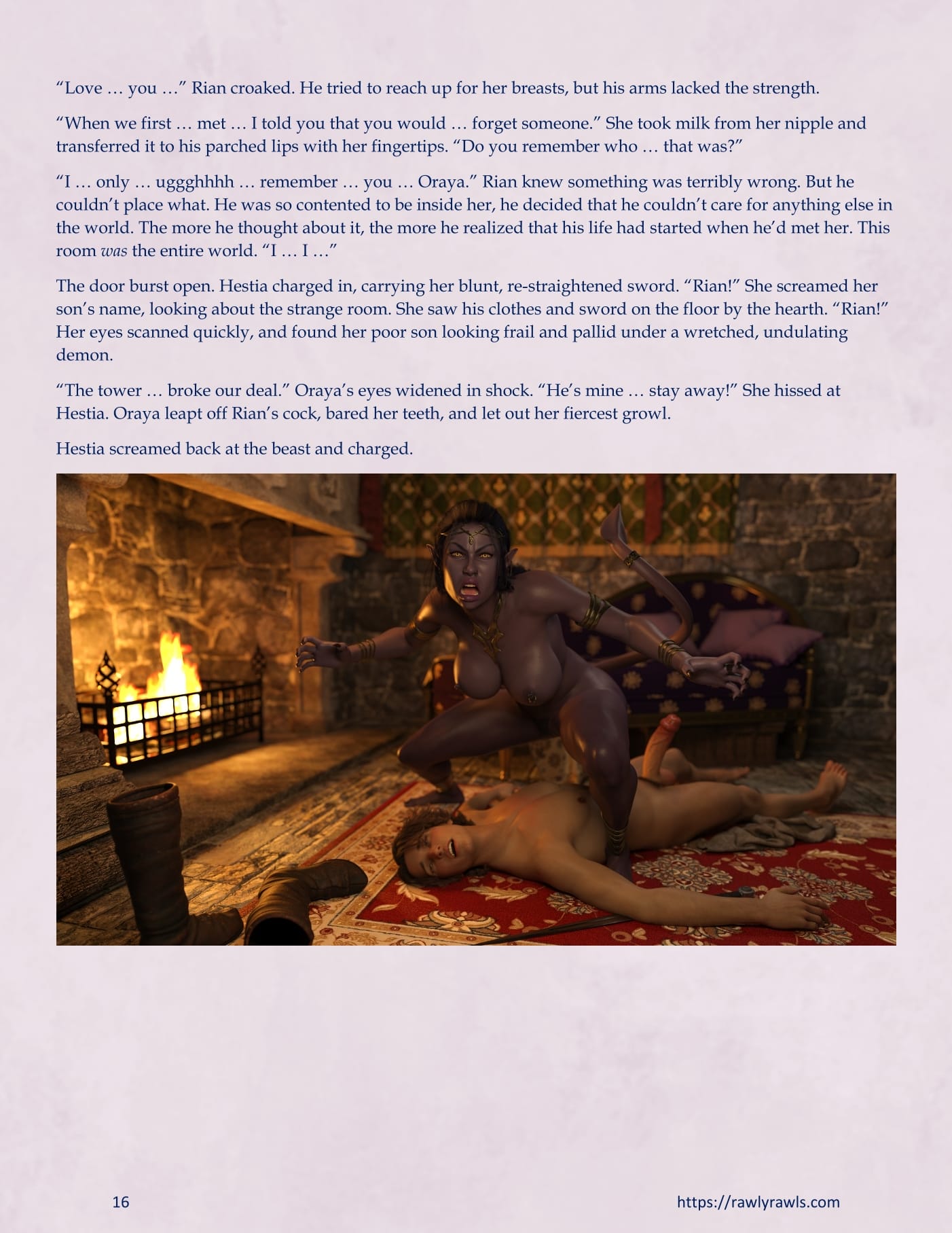 The Traveling Tower [Lexx228 , RawlyRawls] - Chapter 3 — Page 16