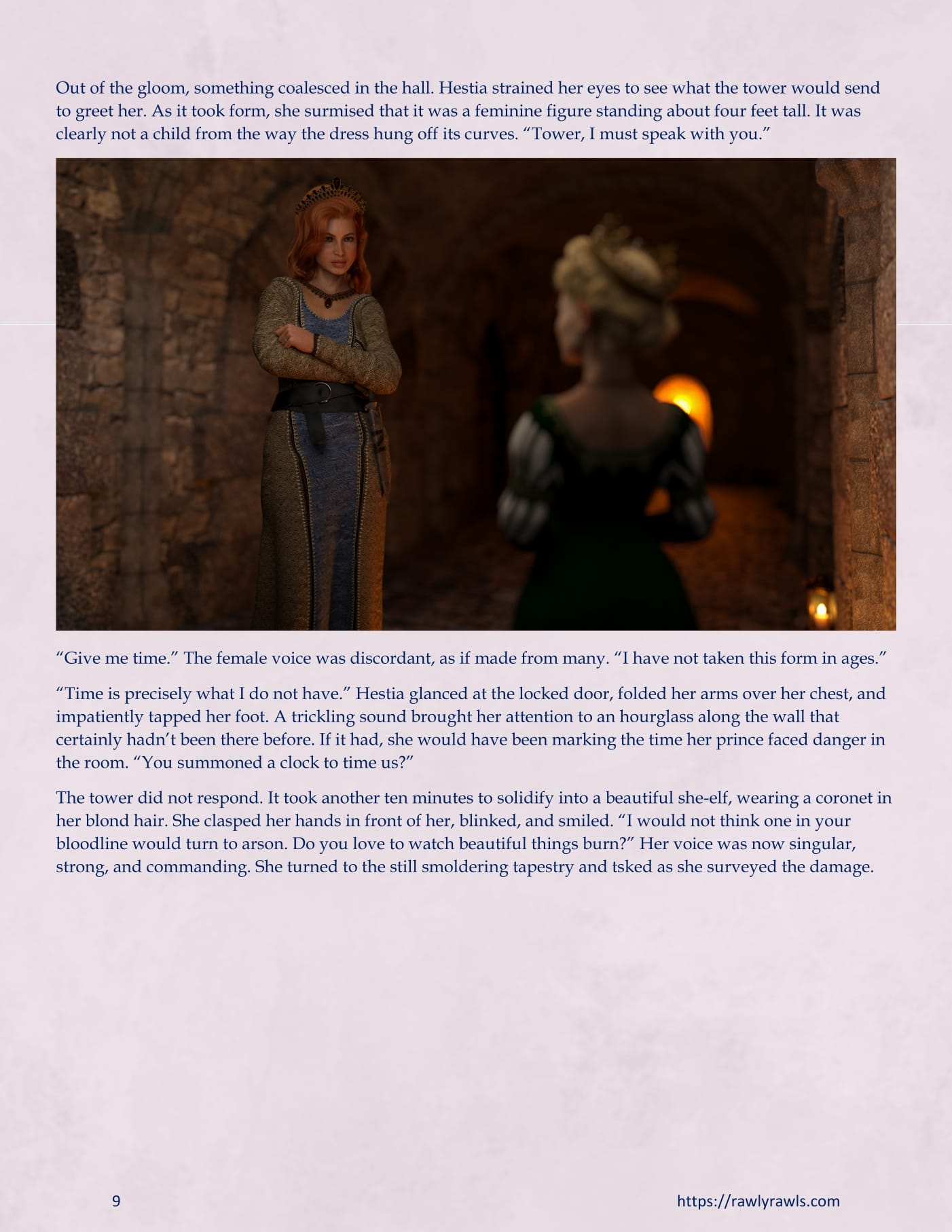 The Traveling Tower [Lexx228 , RawlyRawls] - Chapter 3 — Page 9