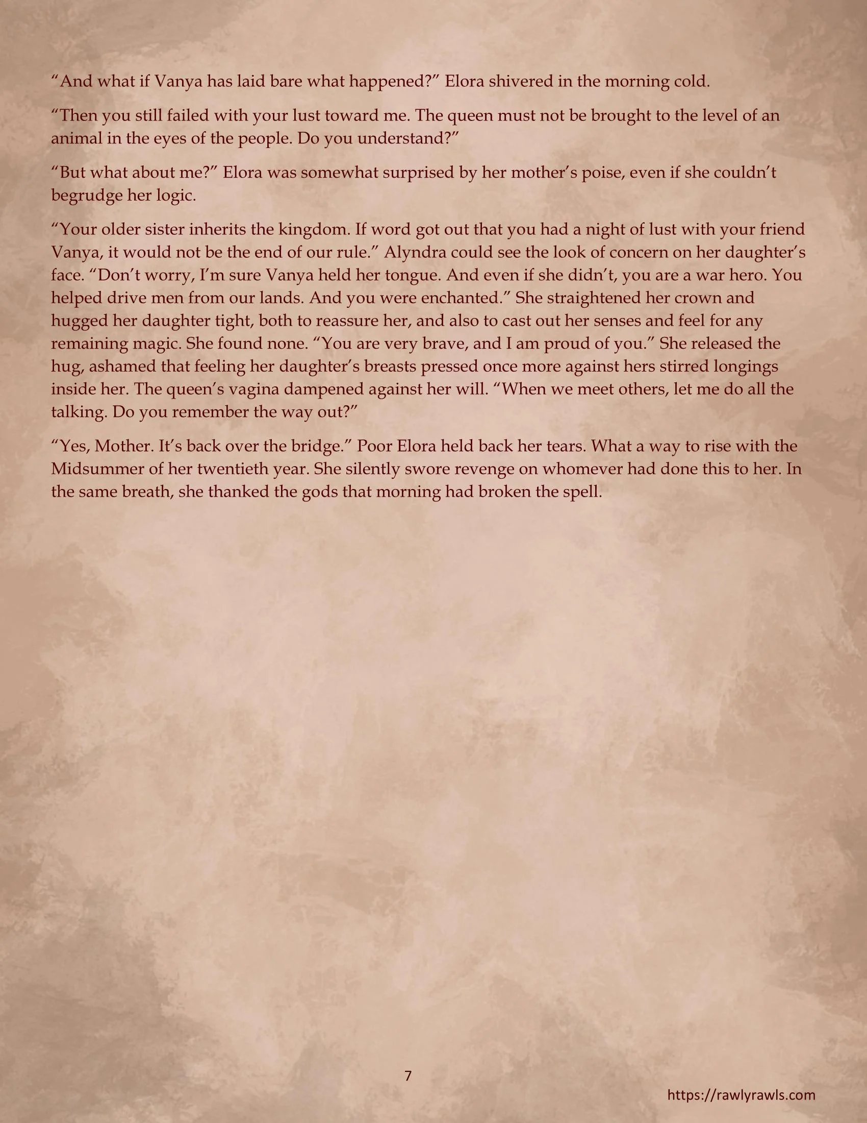 Elora’s Taste of Black Magic [CreamCadet , RawlyRawls] - Chapter 3 — Page 7