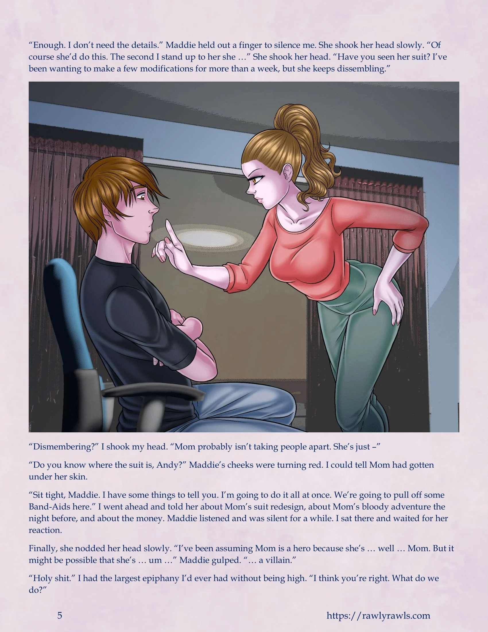 My Mother’s Secret Identity [Adun | Danny Sulca , RawlyRawls] - Chapter 8 — Page 5