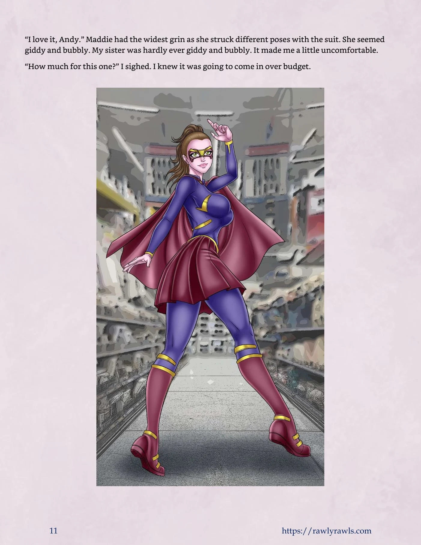 My Mother’s Secret Identity [Adun | Danny Sulca , RawlyRawls] - Chapter 9 — Page 11