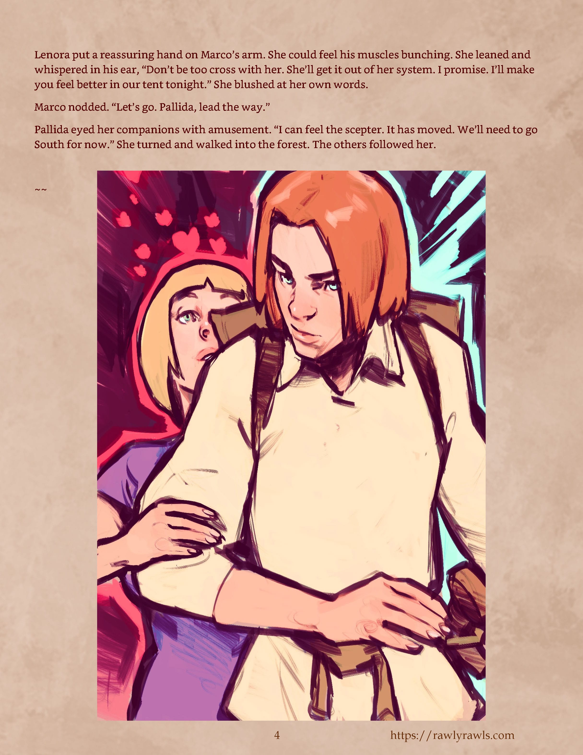 The Enchanted Scepter [Owusyr , RawlyRawls] - Chapter 13 — Page 4