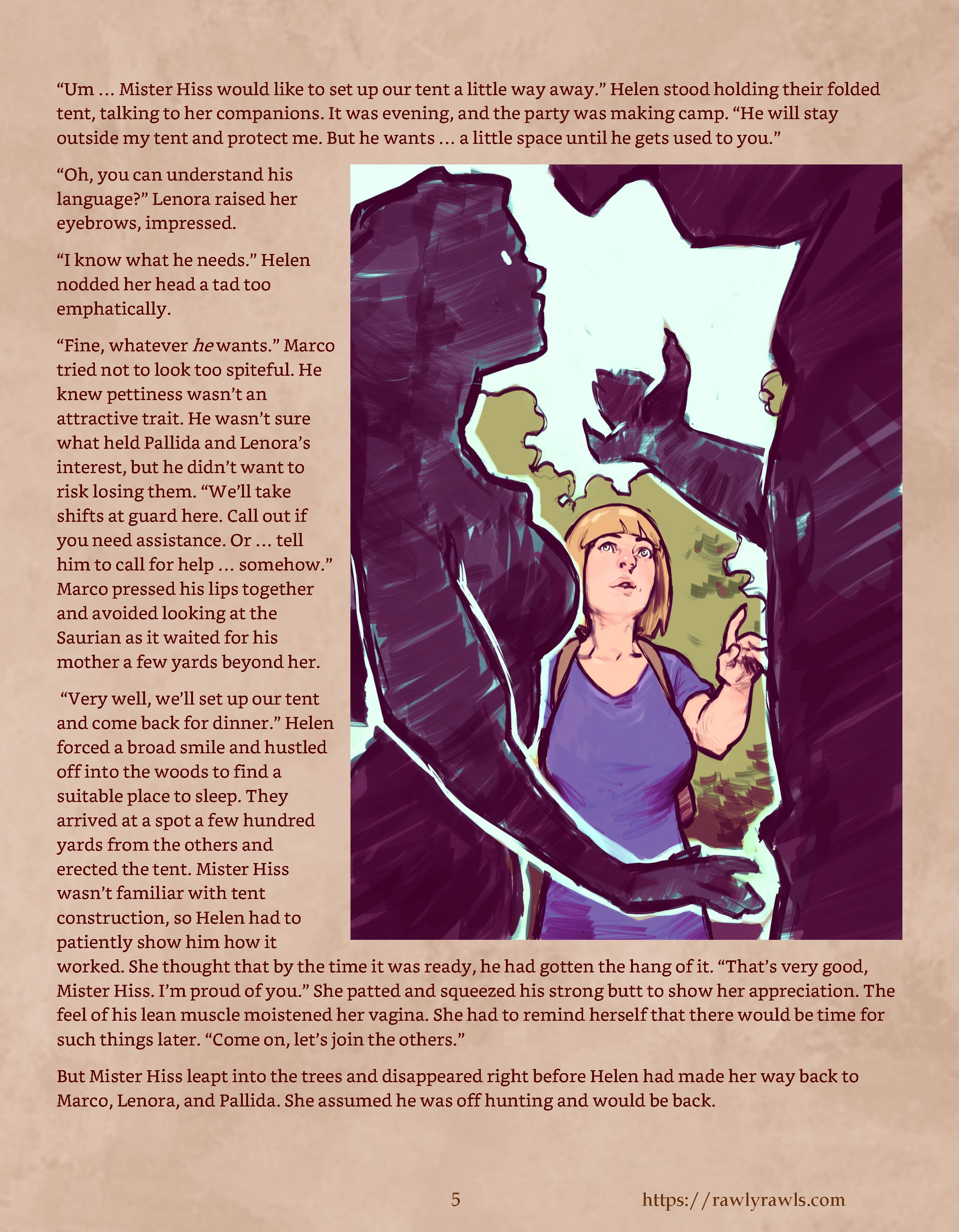The Enchanted Scepter [Owusyr , RawlyRawls] - Chapter 13 — Page 5