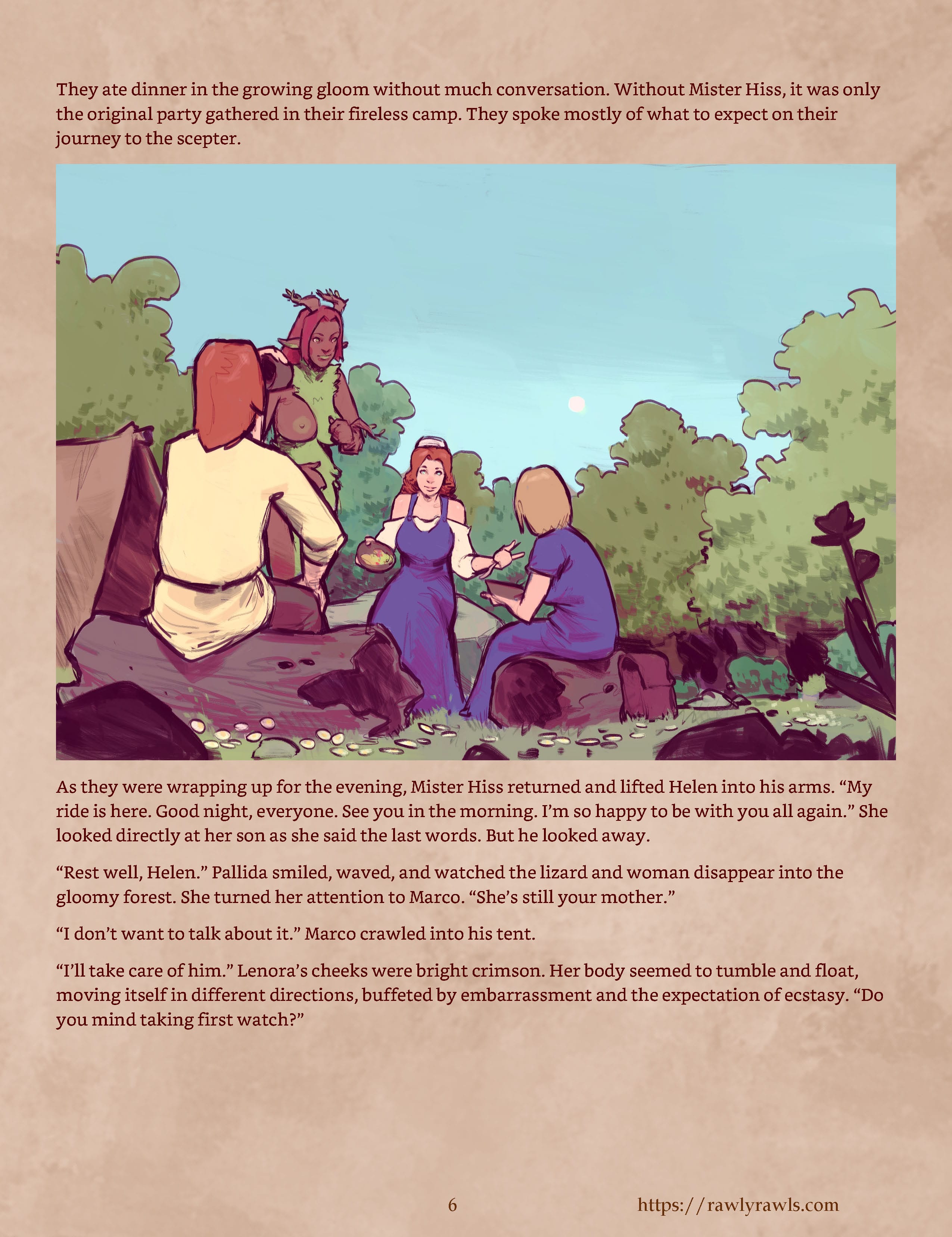The Enchanted Scepter [Owusyr , RawlyRawls] - Chapter 13 — Page 6