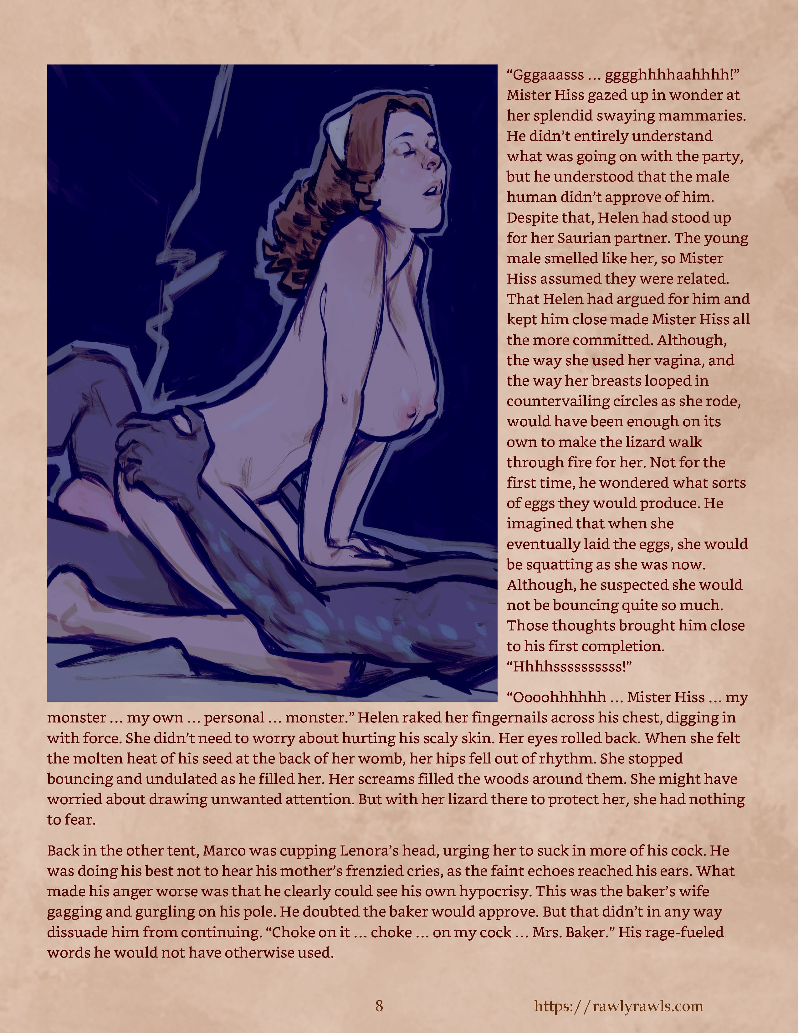 The Enchanted Scepter [Owusyr , RawlyRawls] - Chapter 13 — Page 8