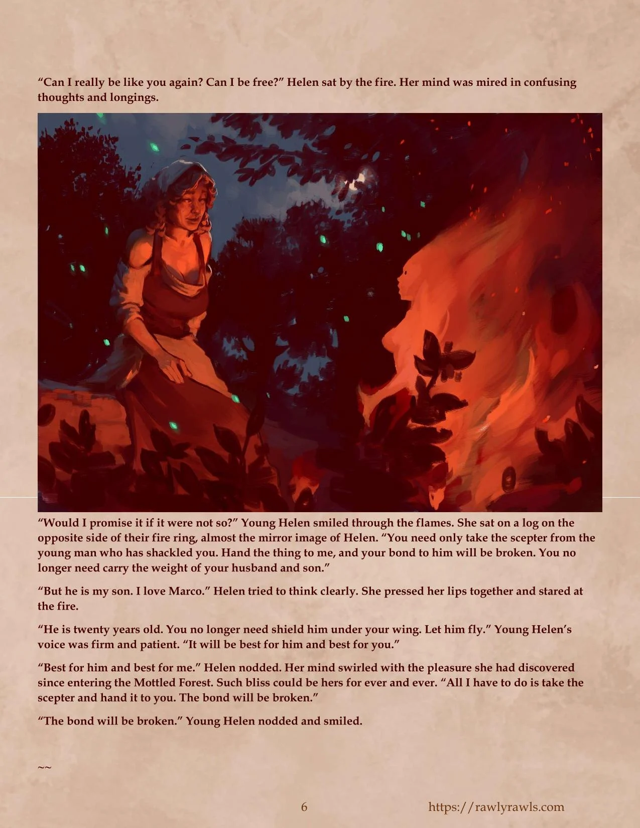 The Enchanted Scepter [Owusyr , RawlyRawls] - Chapter 6 — Page 6
