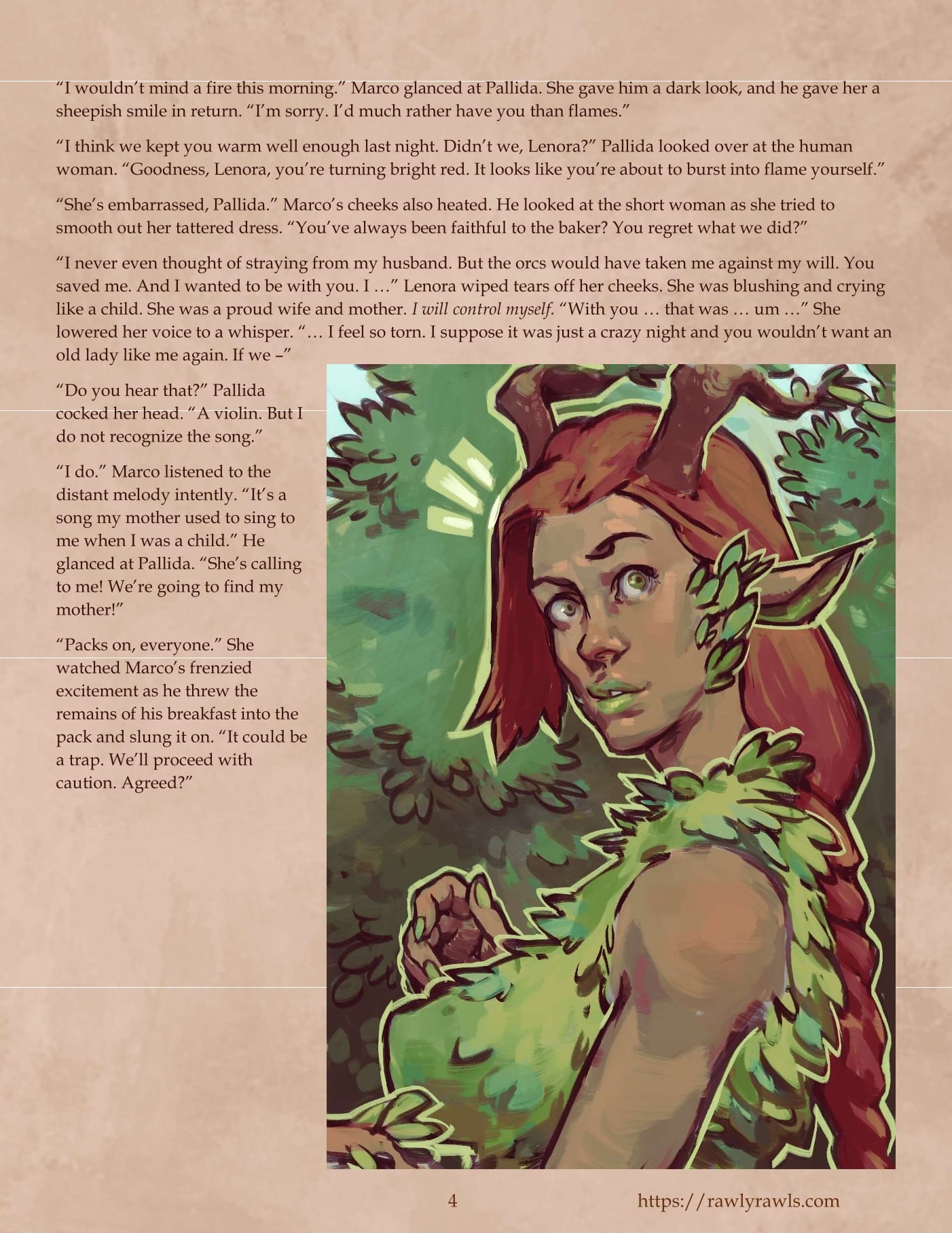 The Enchanted Scepter [Owusyr , RawlyRawls] - Chapter 7 — Page 4