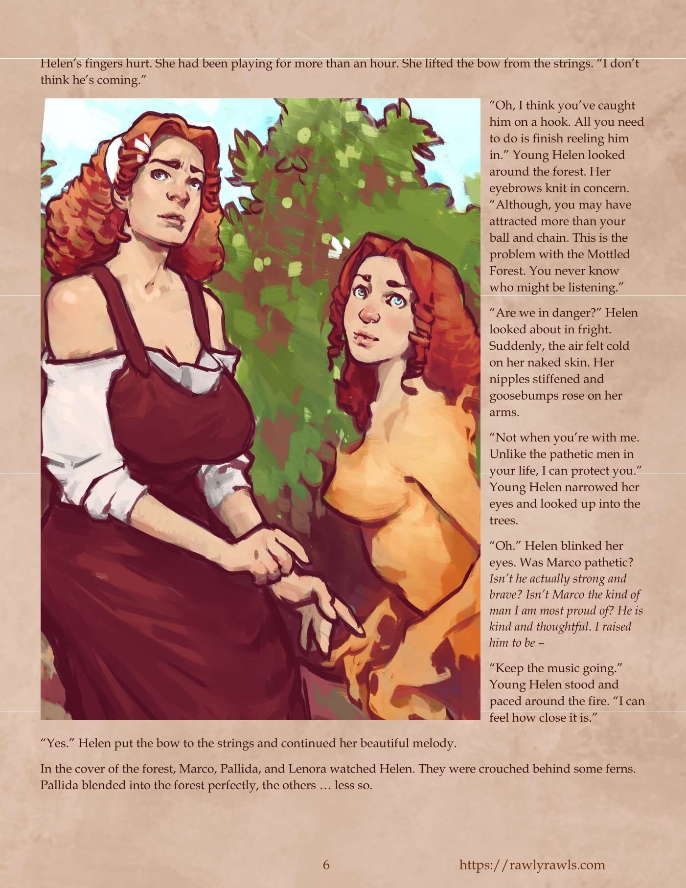 The Enchanted Scepter [Owusyr , RawlyRawls] - Chapter 7 — Page 6