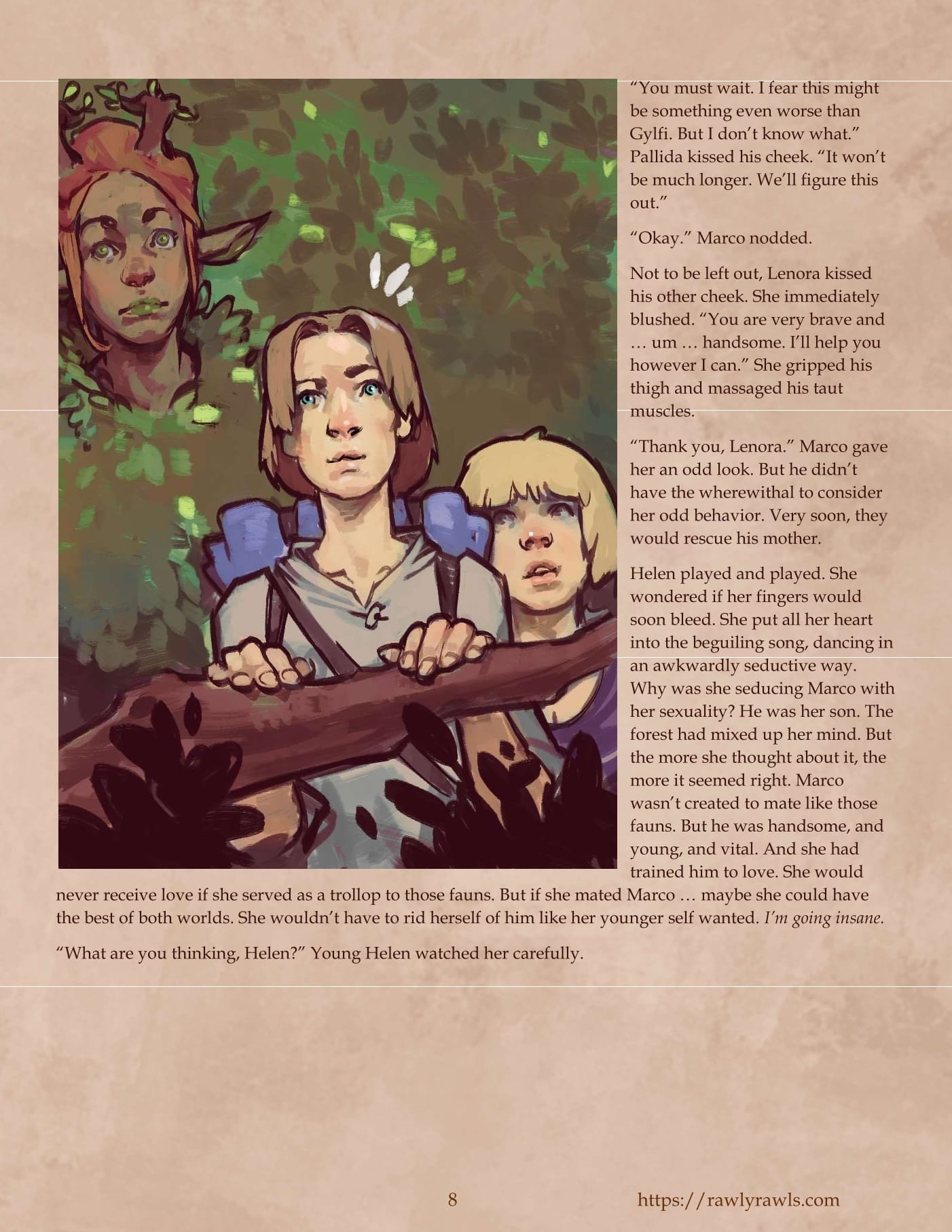 The Enchanted Scepter [Owusyr , RawlyRawls] - Chapter 7 — Page 8