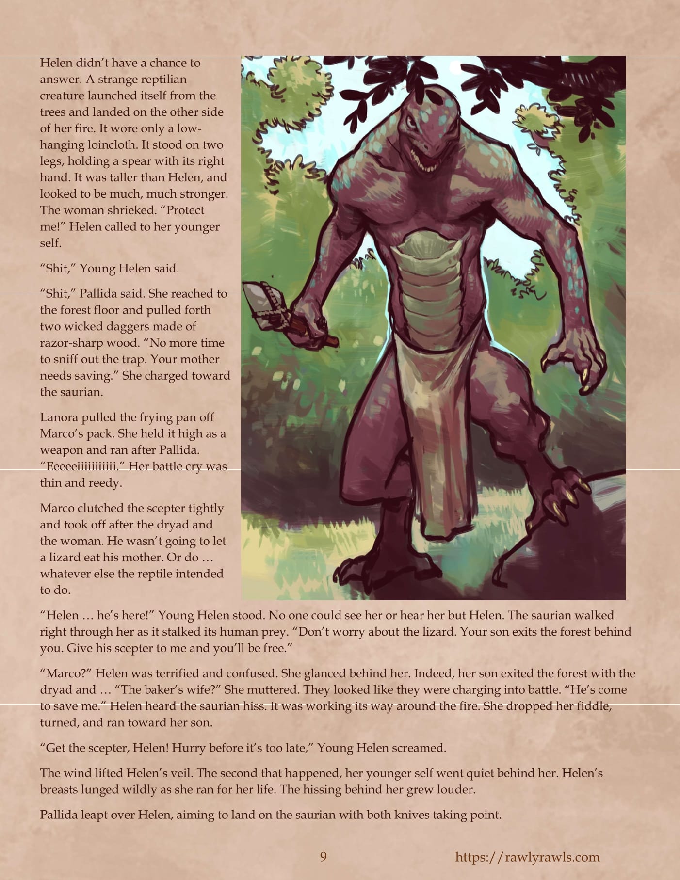 The Enchanted Scepter [Owusyr , RawlyRawls] - Chapter 7 — Page 9