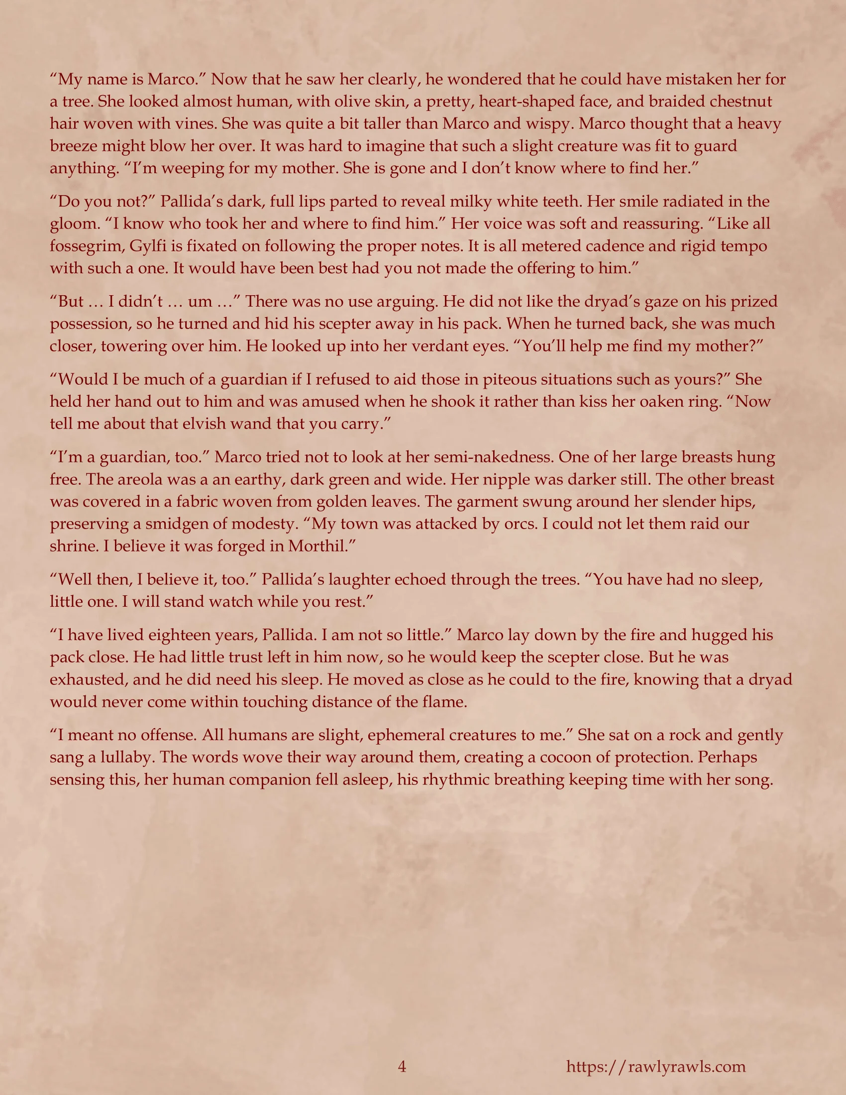 The Enchanted Scepter [Owusyr , RawlyRawls] - Chapter 3 — Page 4
