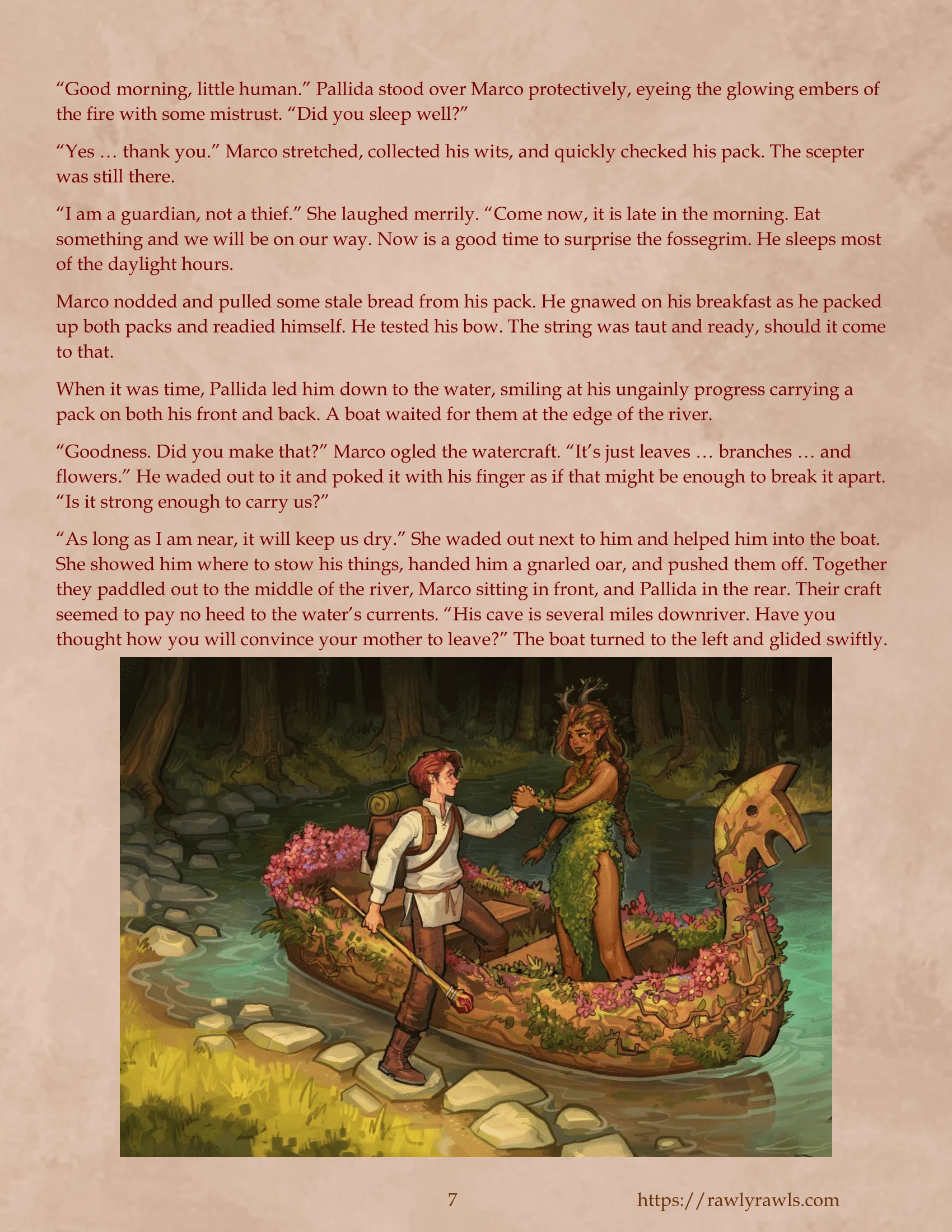 The Enchanted Scepter [Owusyr , RawlyRawls] - Chapter 3 — Page 7