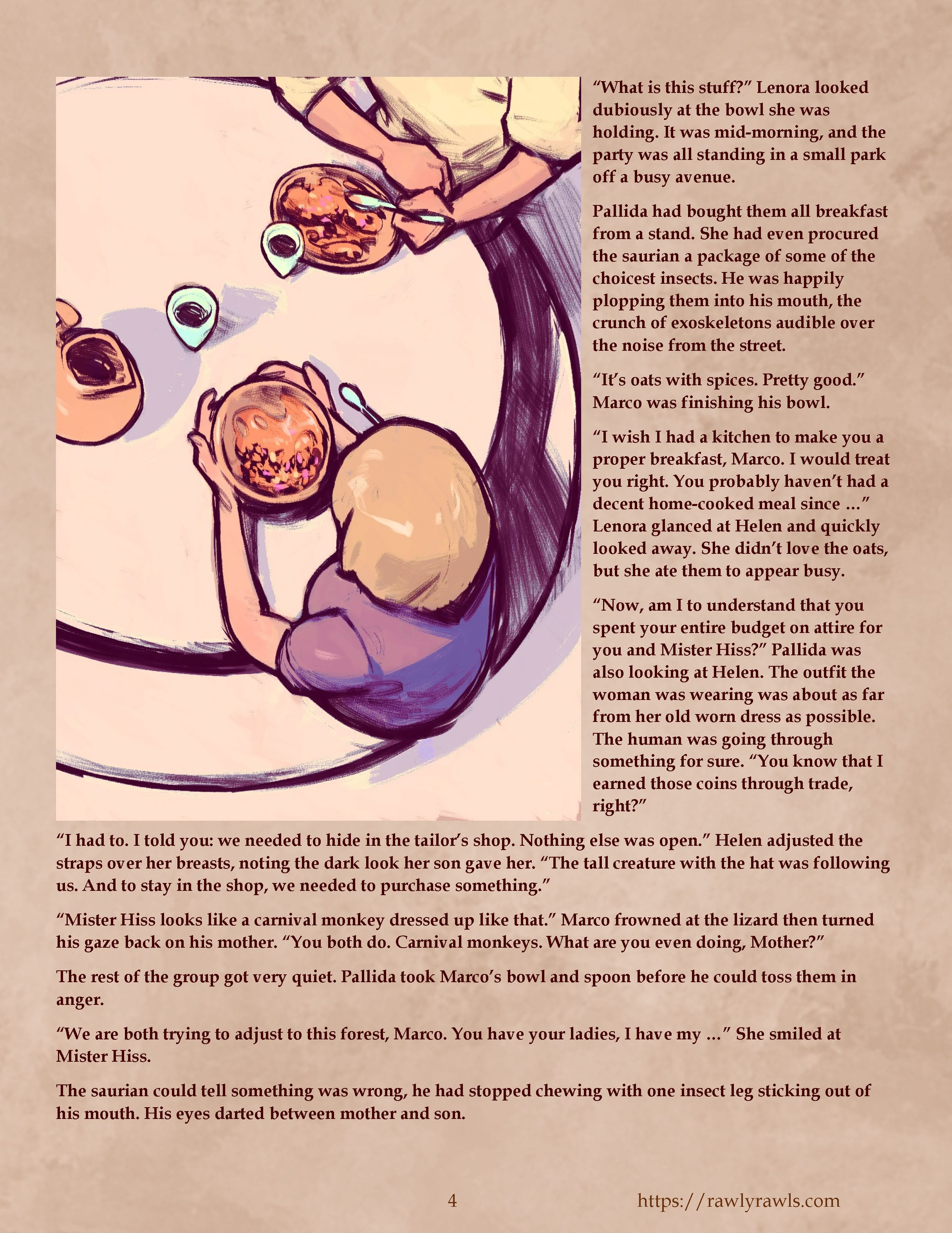 The Enchanted Scepter [Owusyr , RawlyRawls] - Chapter 16 — Page 4