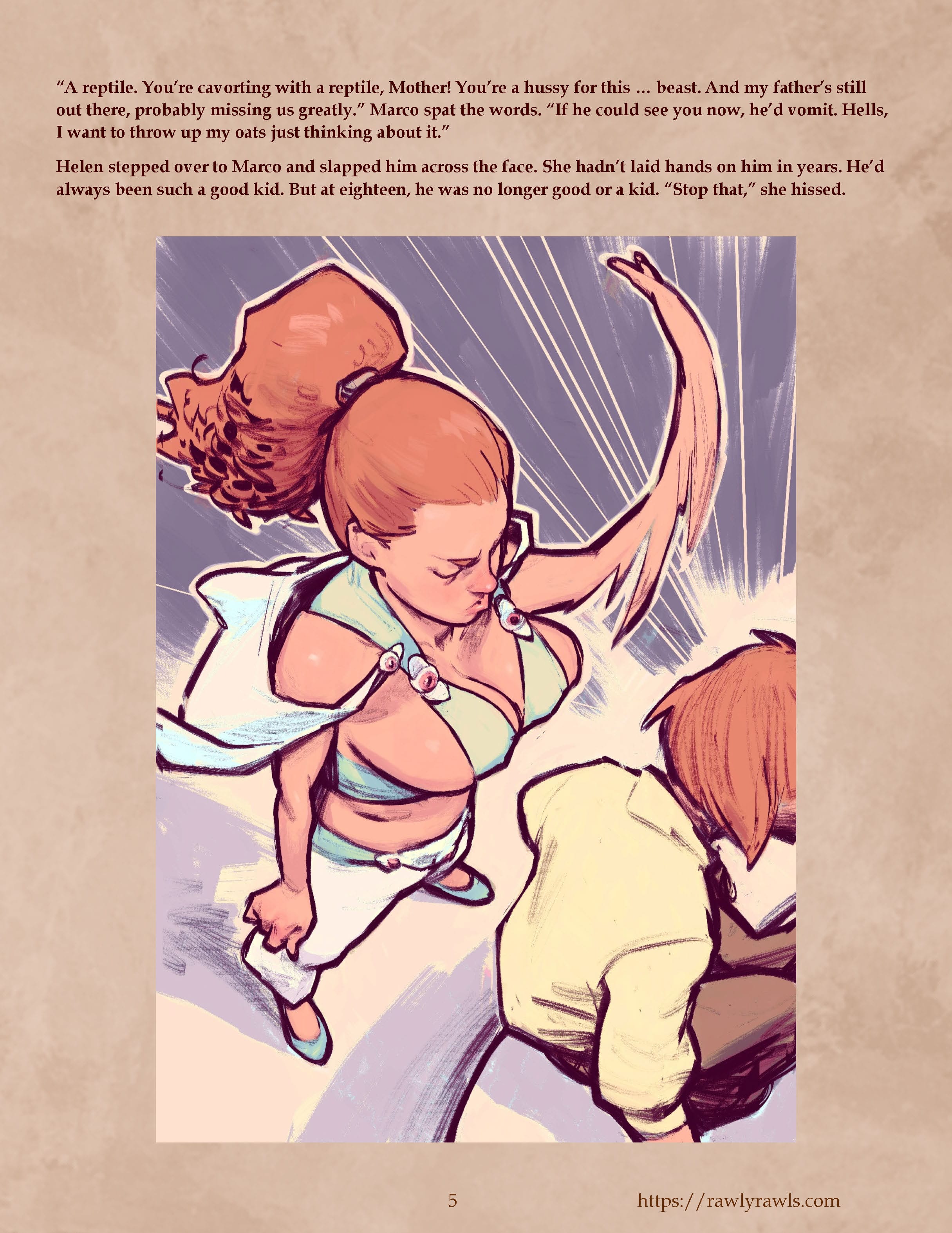 The Enchanted Scepter [Owusyr , RawlyRawls] - Chapter 16 — Page 5