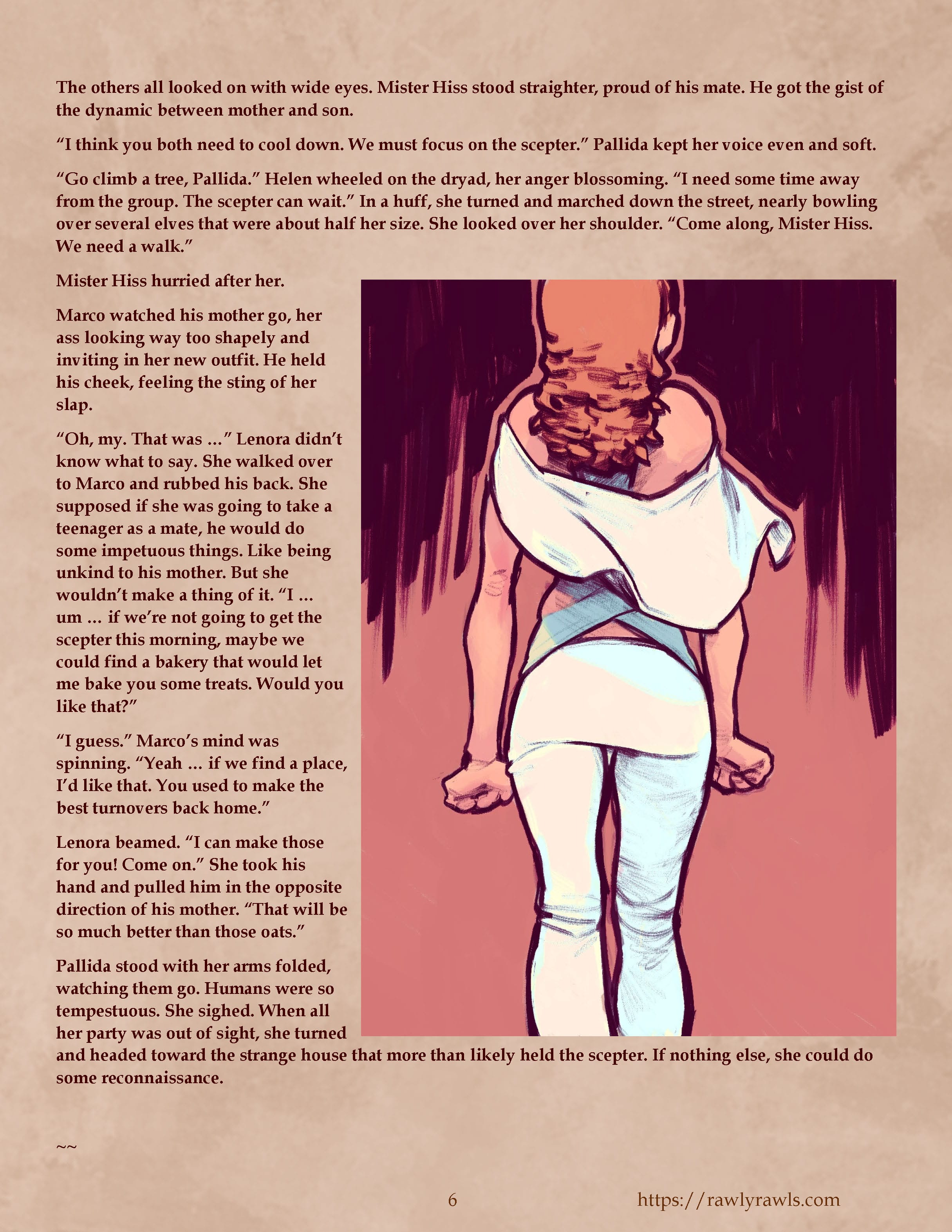 The Enchanted Scepter [Owusyr , RawlyRawls] - Chapter 16 — Page 6