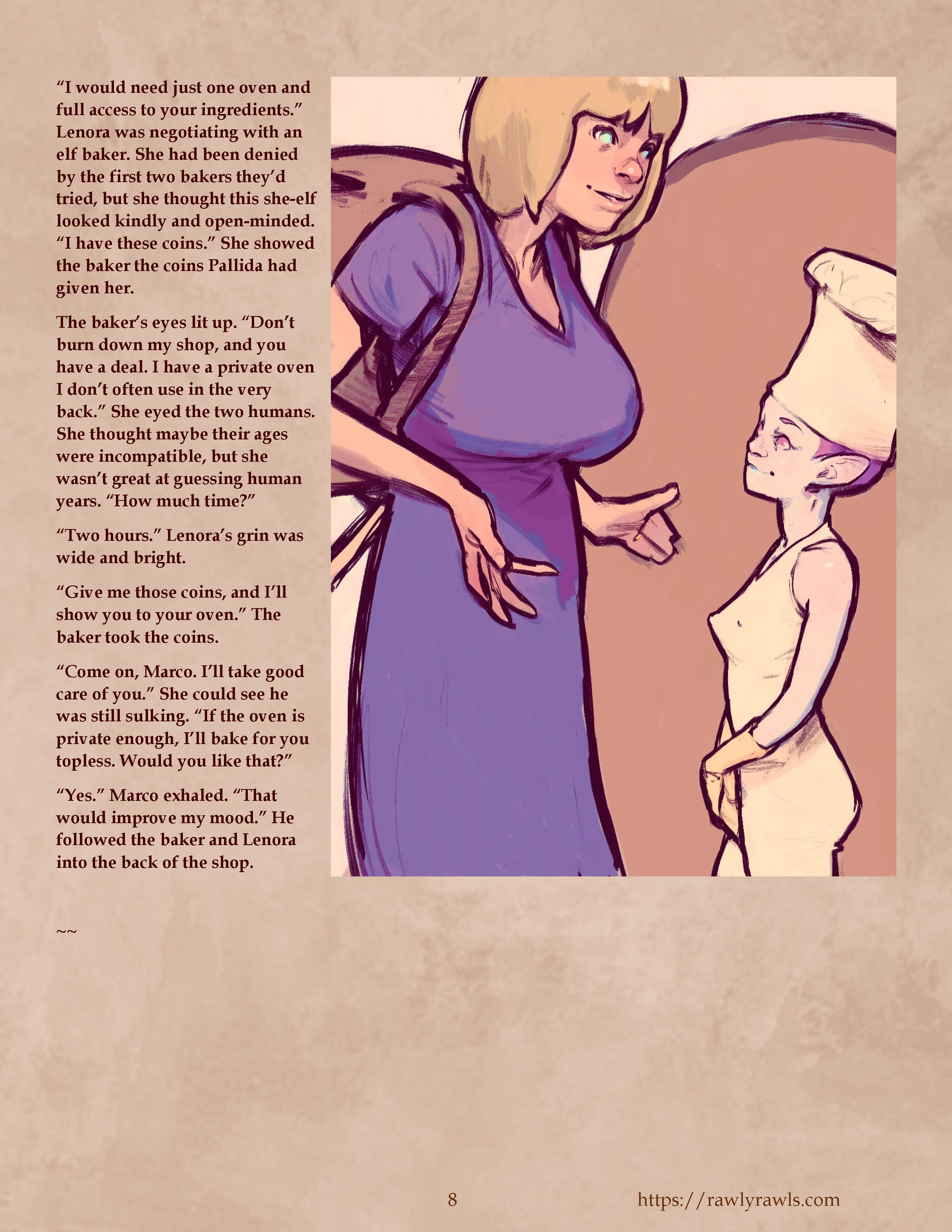 The Enchanted Scepter [Owusyr , RawlyRawls] - Chapter 16 — Page 8