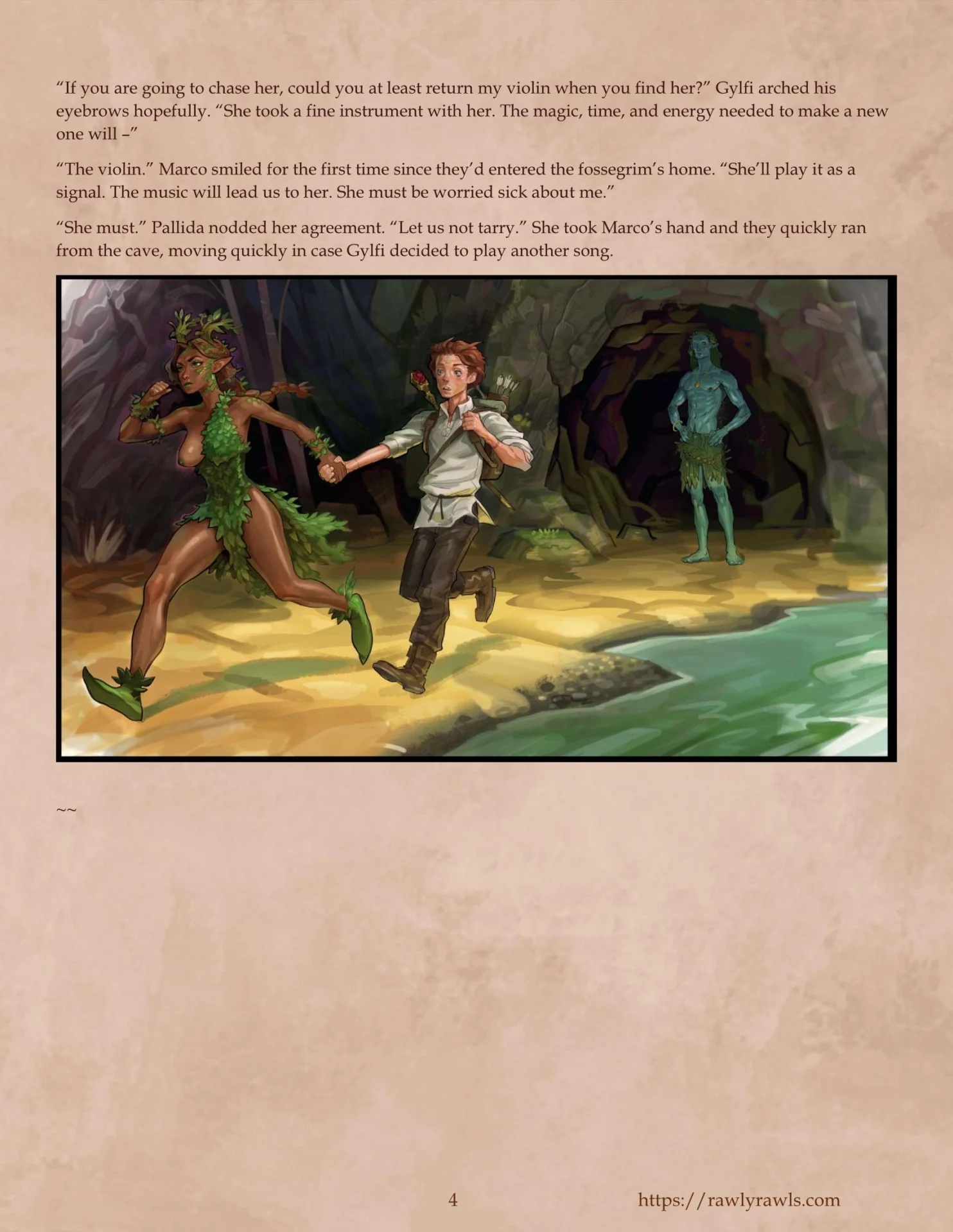 The Enchanted Scepter [Owusyr , RawlyRawls] - Chapter 5 — Page 4
