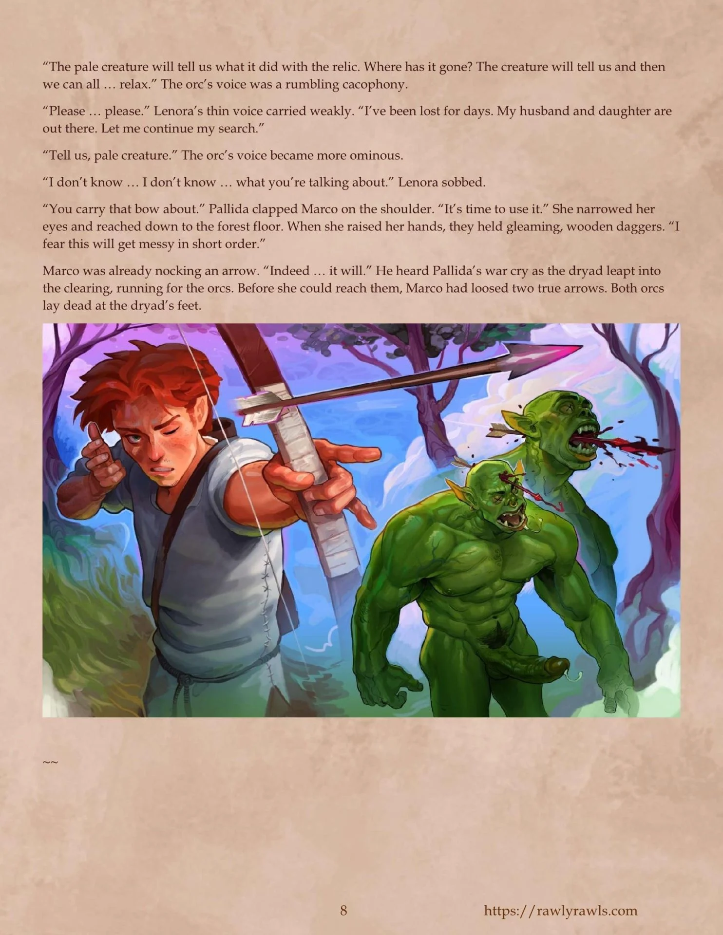 The Enchanted Scepter [Owusyr , RawlyRawls] - Chapter 5 — Page 8