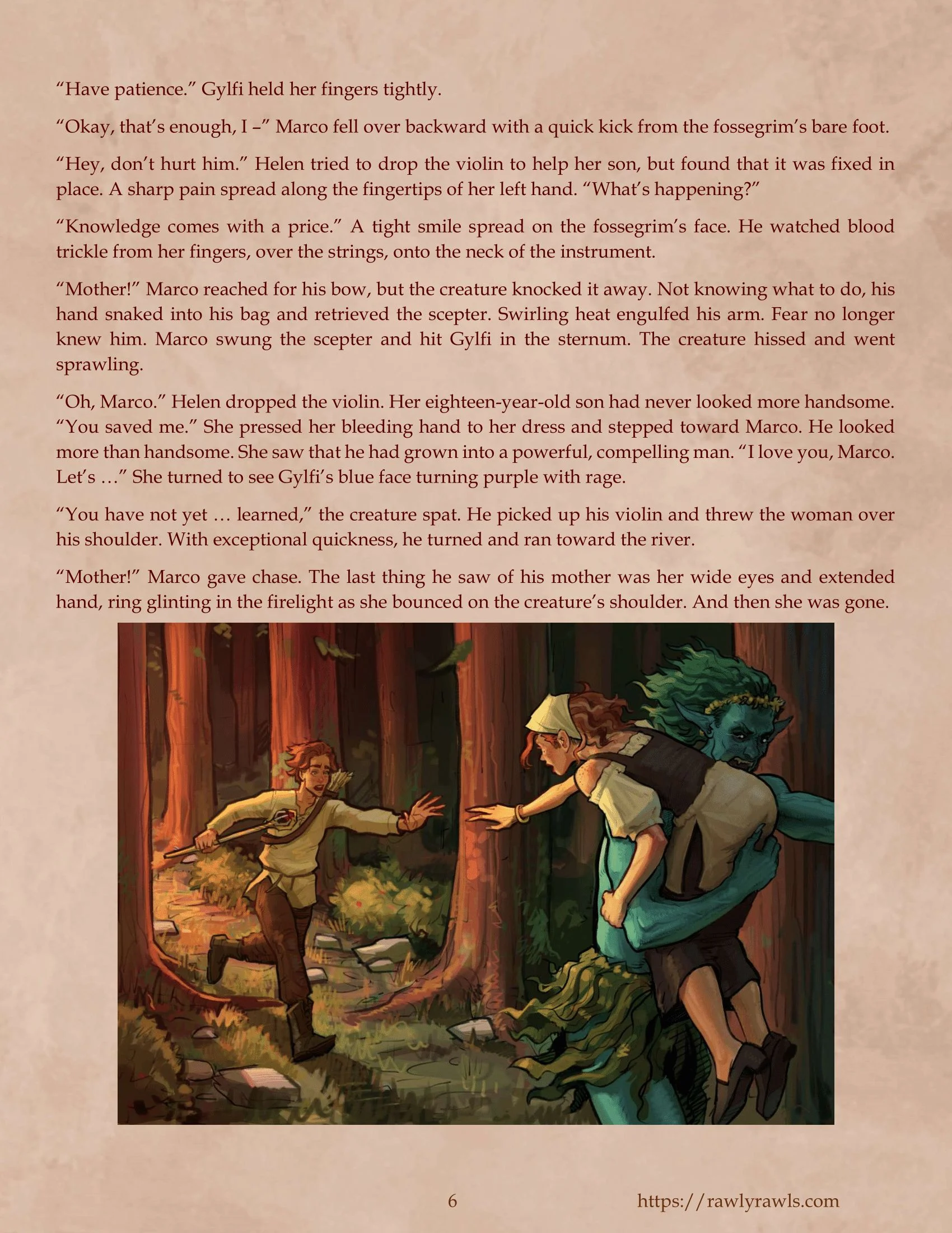 The Enchanted Scepter [Owusyr , RawlyRawls] - Chapter 2 — Page 6