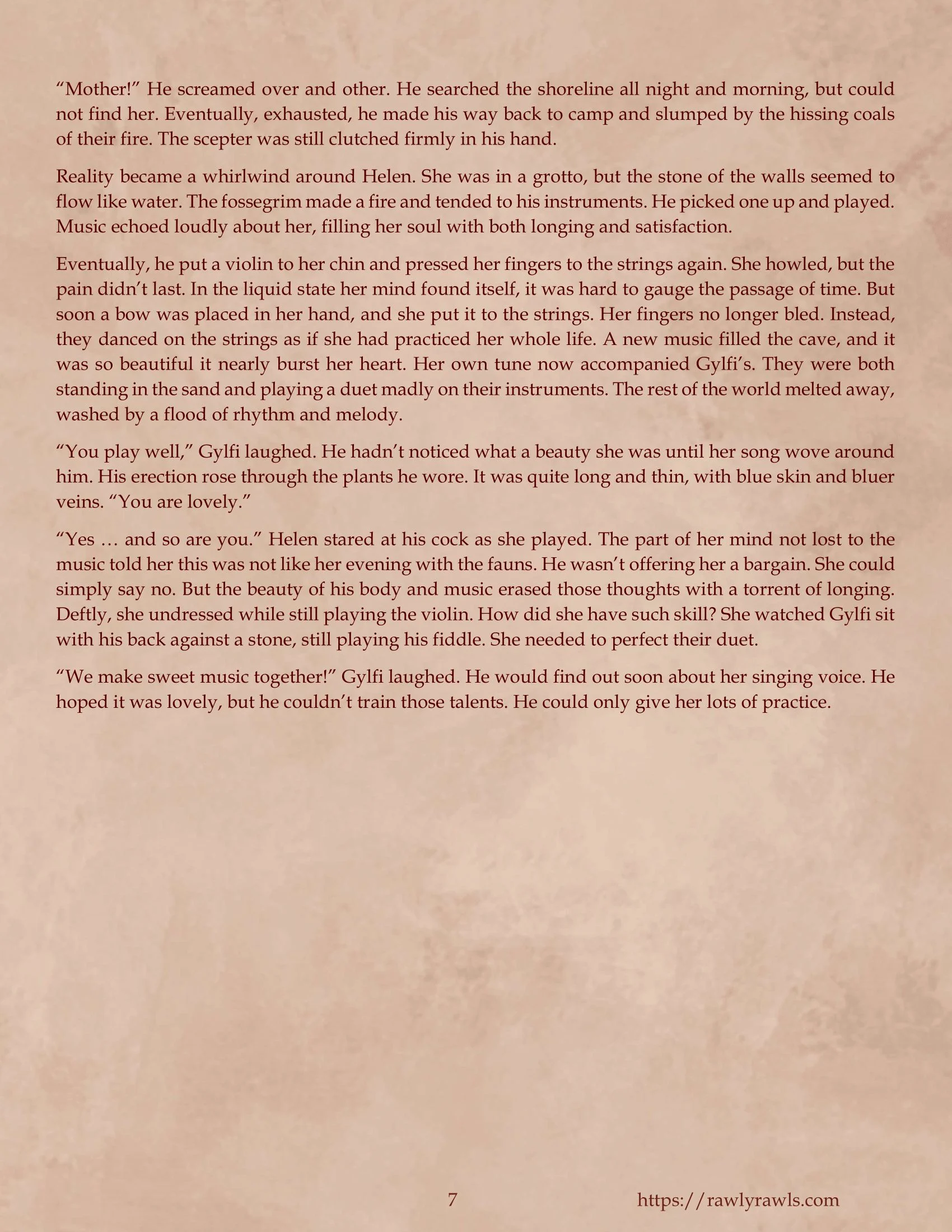 The Enchanted Scepter [Owusyr , RawlyRawls] - Chapter 2 — Page 7