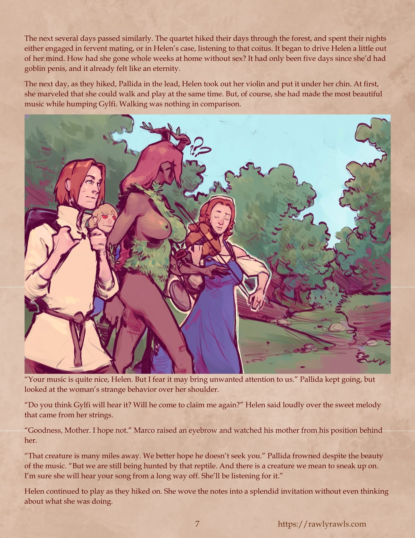 The Enchanted Scepter [Owusyr , RawlyRawls] - Chapter 10 — Page 7
