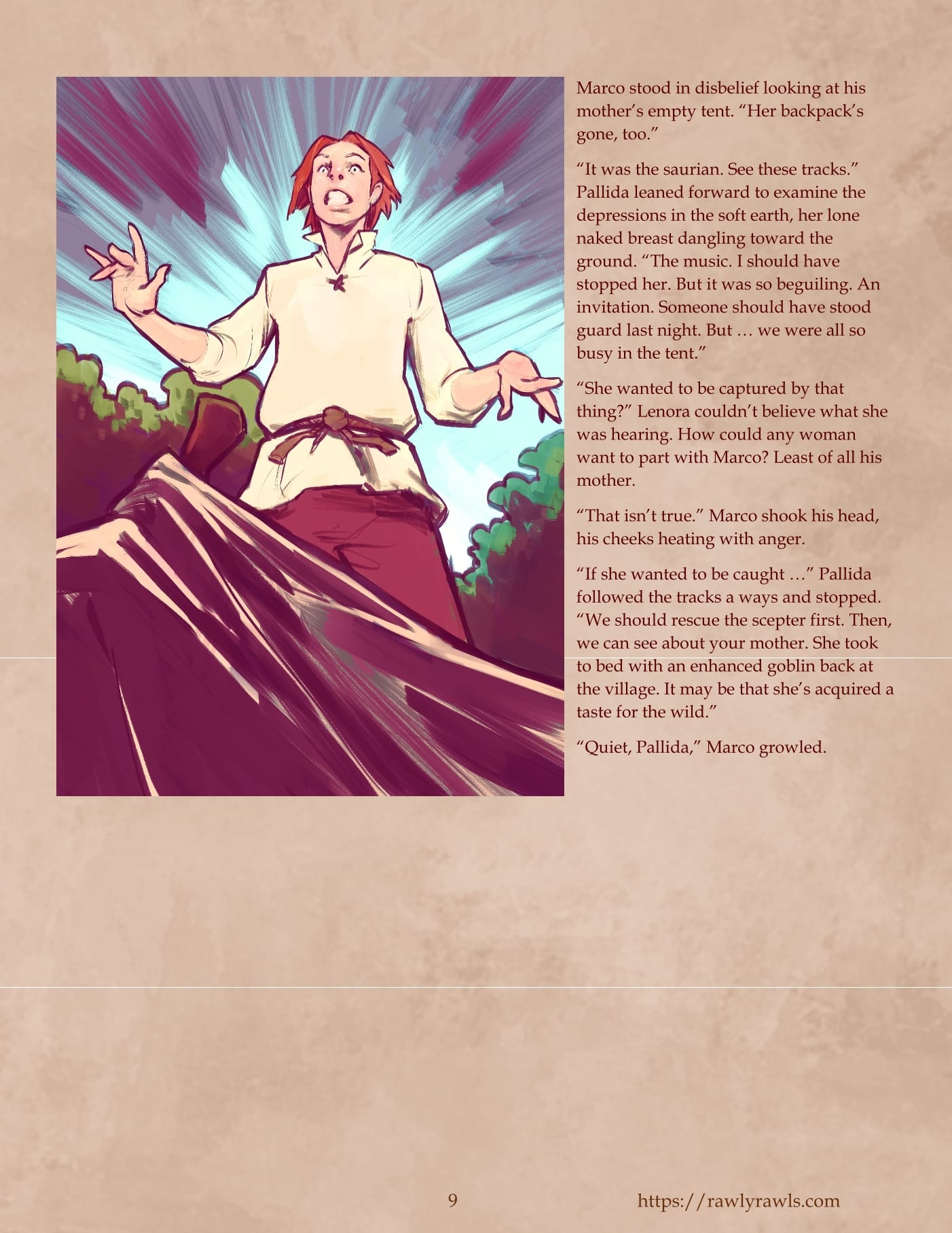 The Enchanted Scepter [Owusyr , RawlyRawls] - Chapter 10 — Page 9
