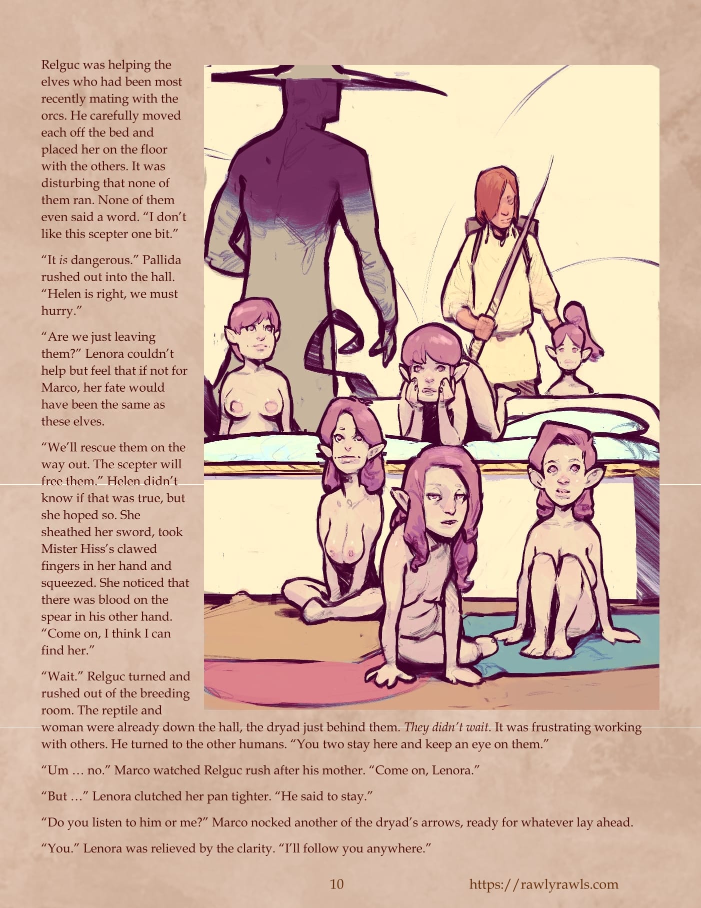 The Enchanted Scepter [Owusyr , RawlyRawls] - Chapter 18 — Page 10