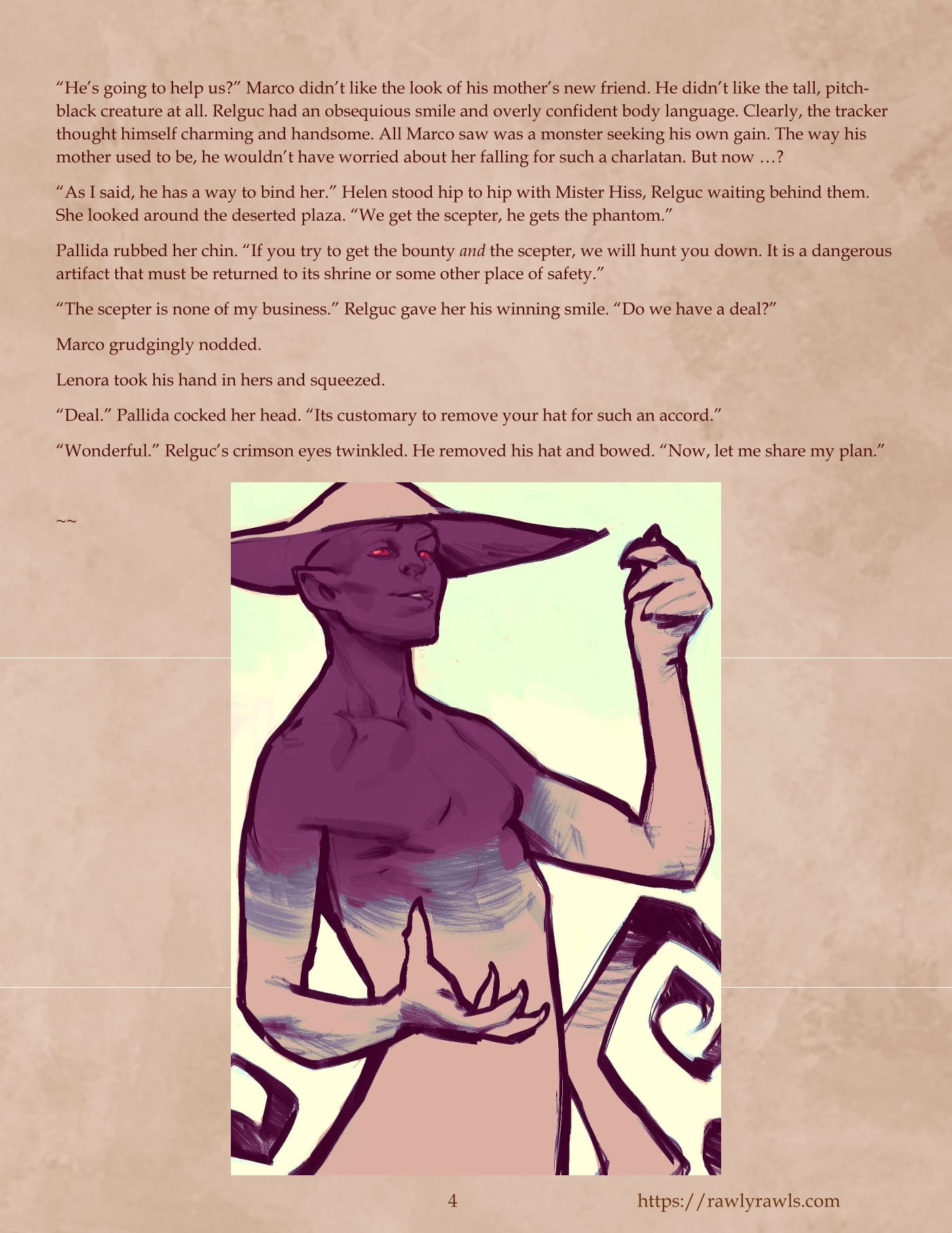The Enchanted Scepter [Owusyr , RawlyRawls] - Chapter 18 — Page 4