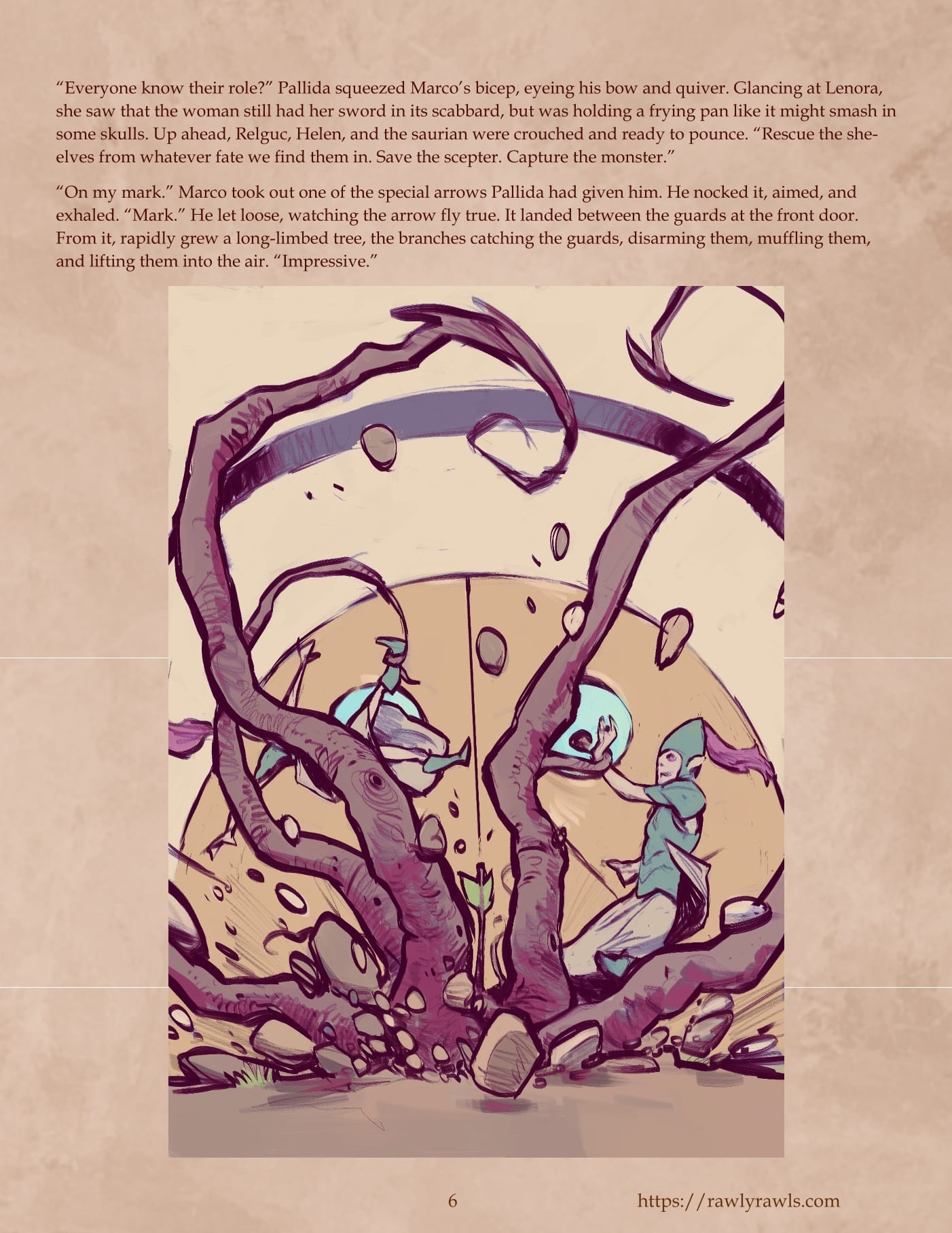 The Enchanted Scepter [Owusyr , RawlyRawls] - Chapter 18 — Page 6