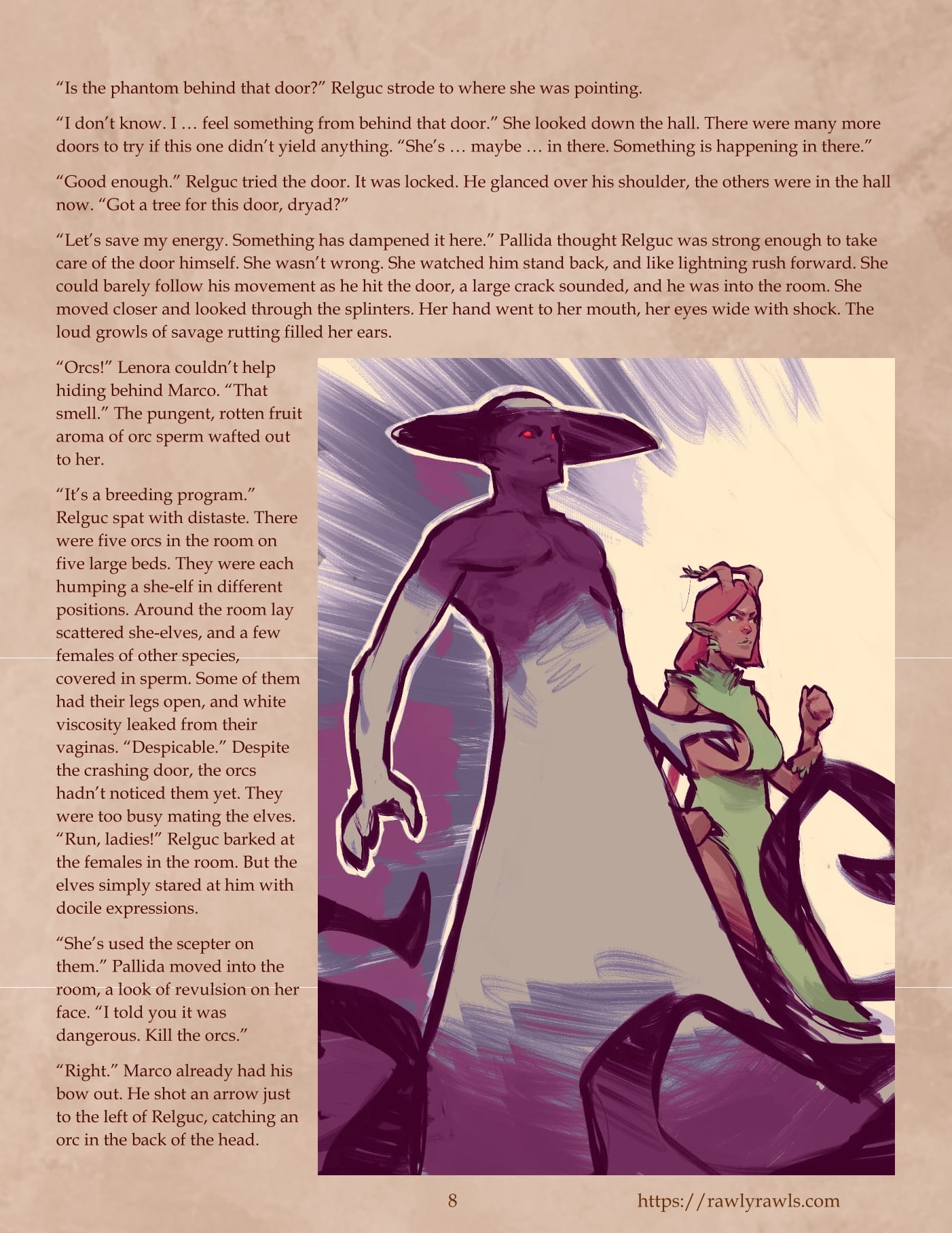 The Enchanted Scepter [Owusyr , RawlyRawls] - Chapter 18 — Page 8