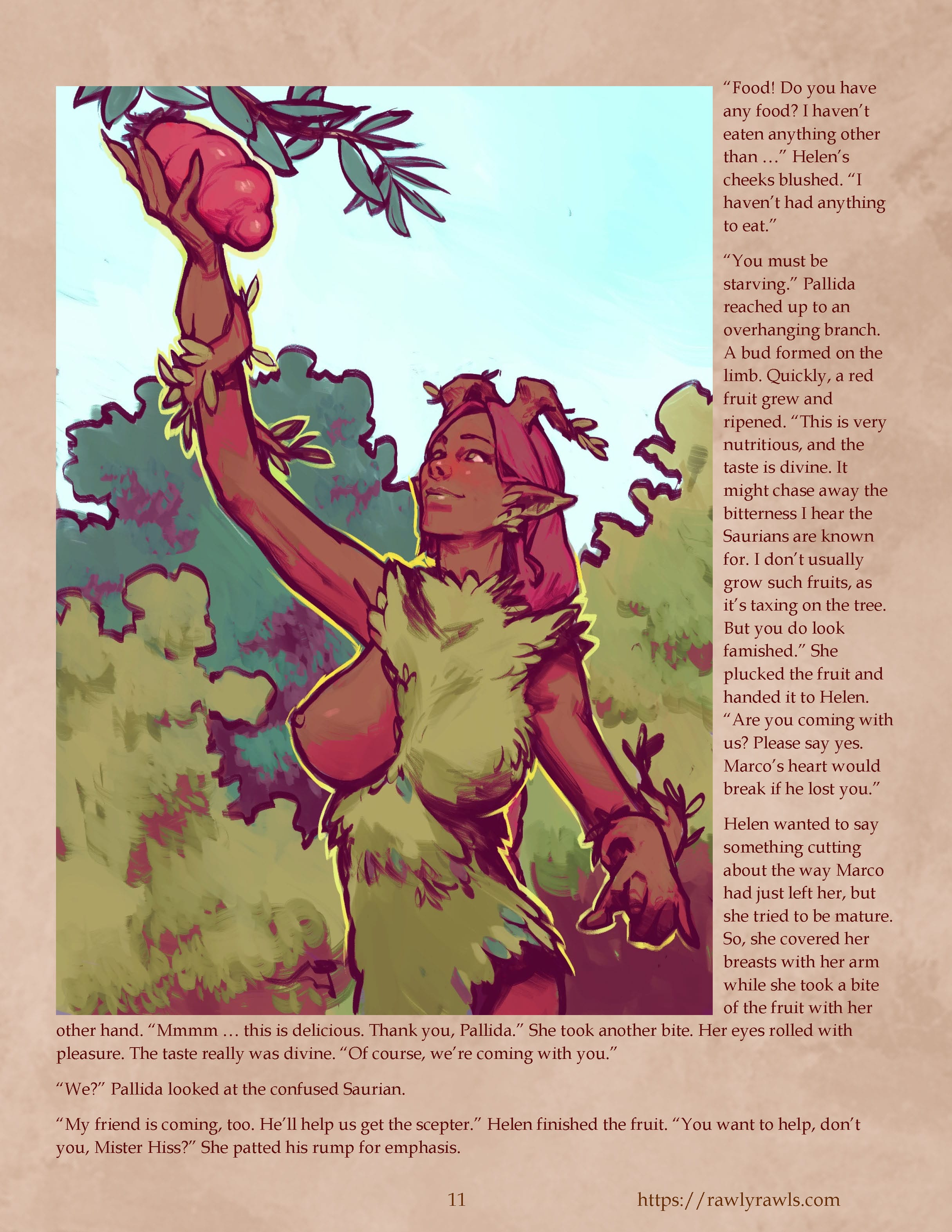 The Enchanted Scepter [Owusyr , RawlyRawls] - Chapter 12 — Page 11