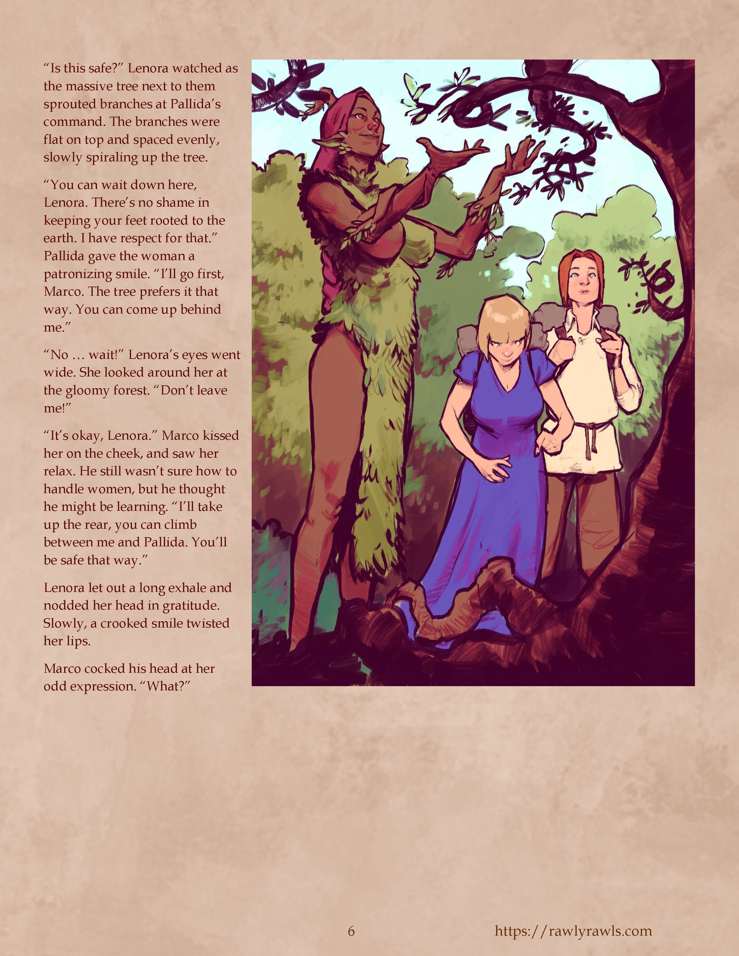 The Enchanted Scepter [Owusyr , RawlyRawls] - Chapter 12 — Page 6
