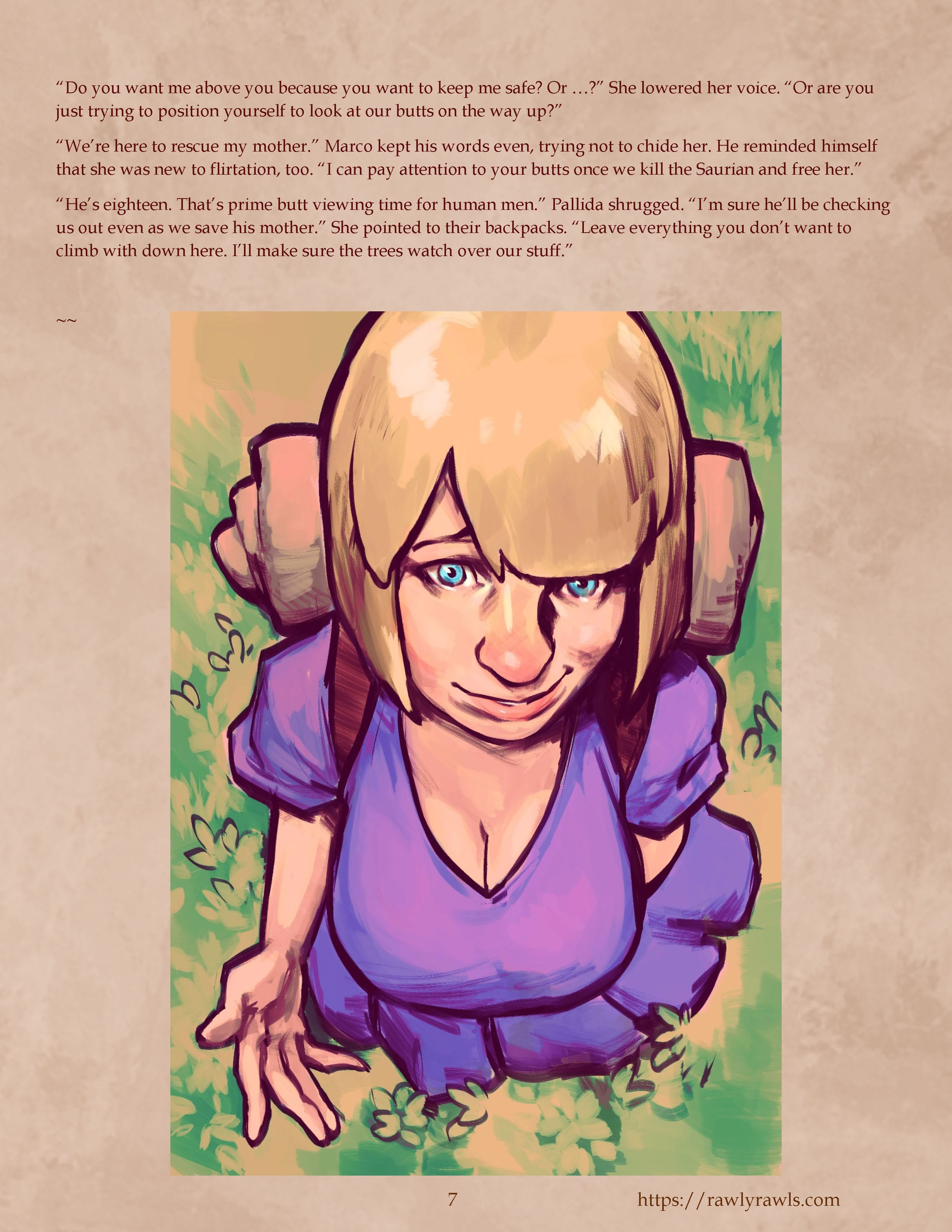 The Enchanted Scepter [Owusyr , RawlyRawls] - Chapter 12 — Page 7