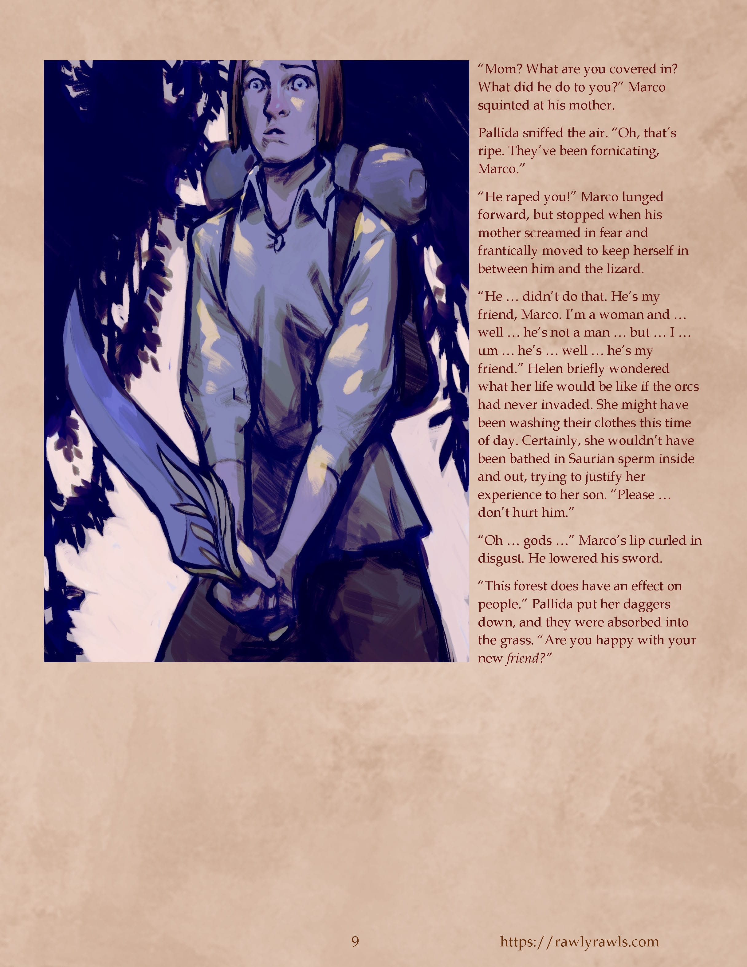 The Enchanted Scepter [Owusyr , RawlyRawls] - Chapter 12 — Page 9