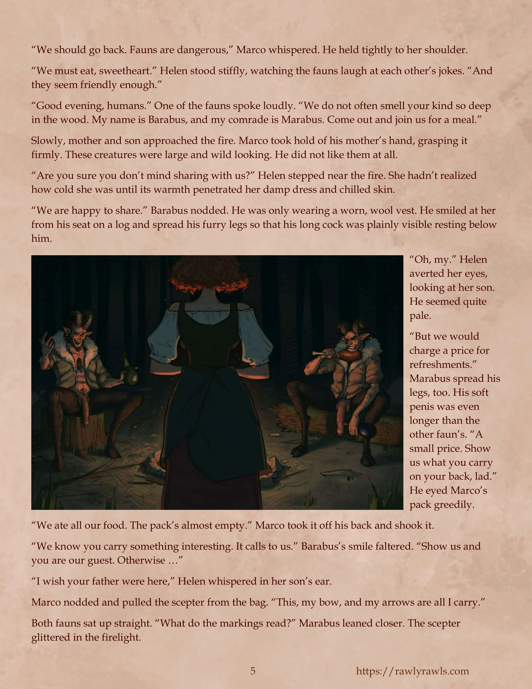 The Enchanted Scepter [Owusyr , RawlyRawls] - Chapter 1 — Page 5
