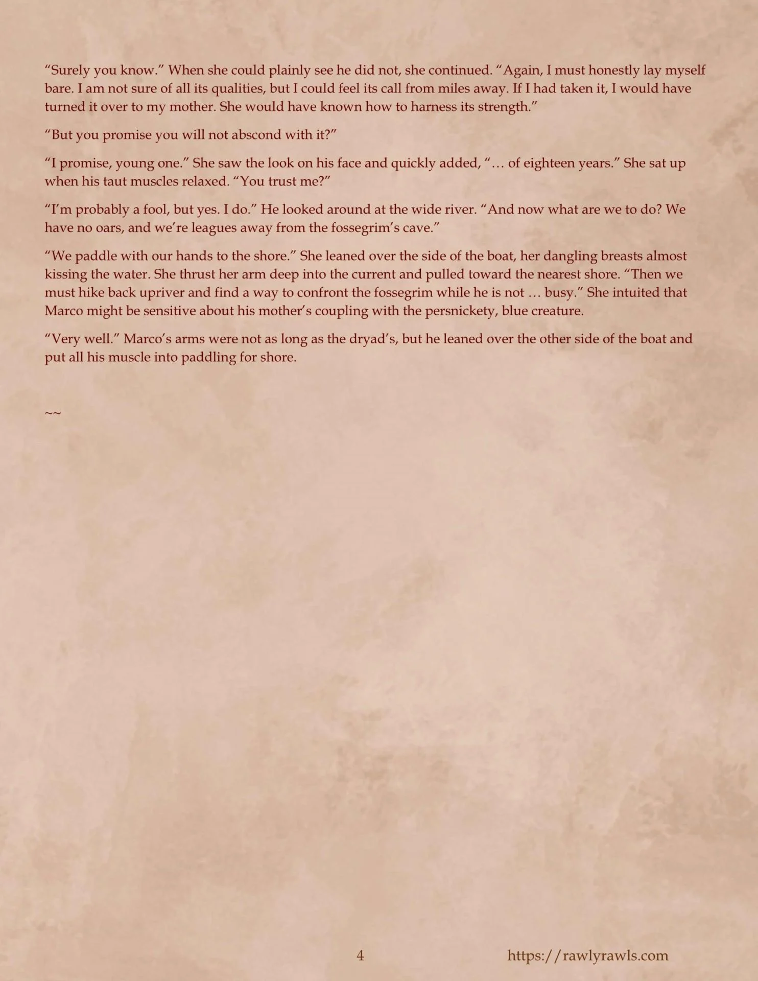 The Enchanted Scepter [Owusyr , RawlyRawls] - Chapter 4 — Page 4