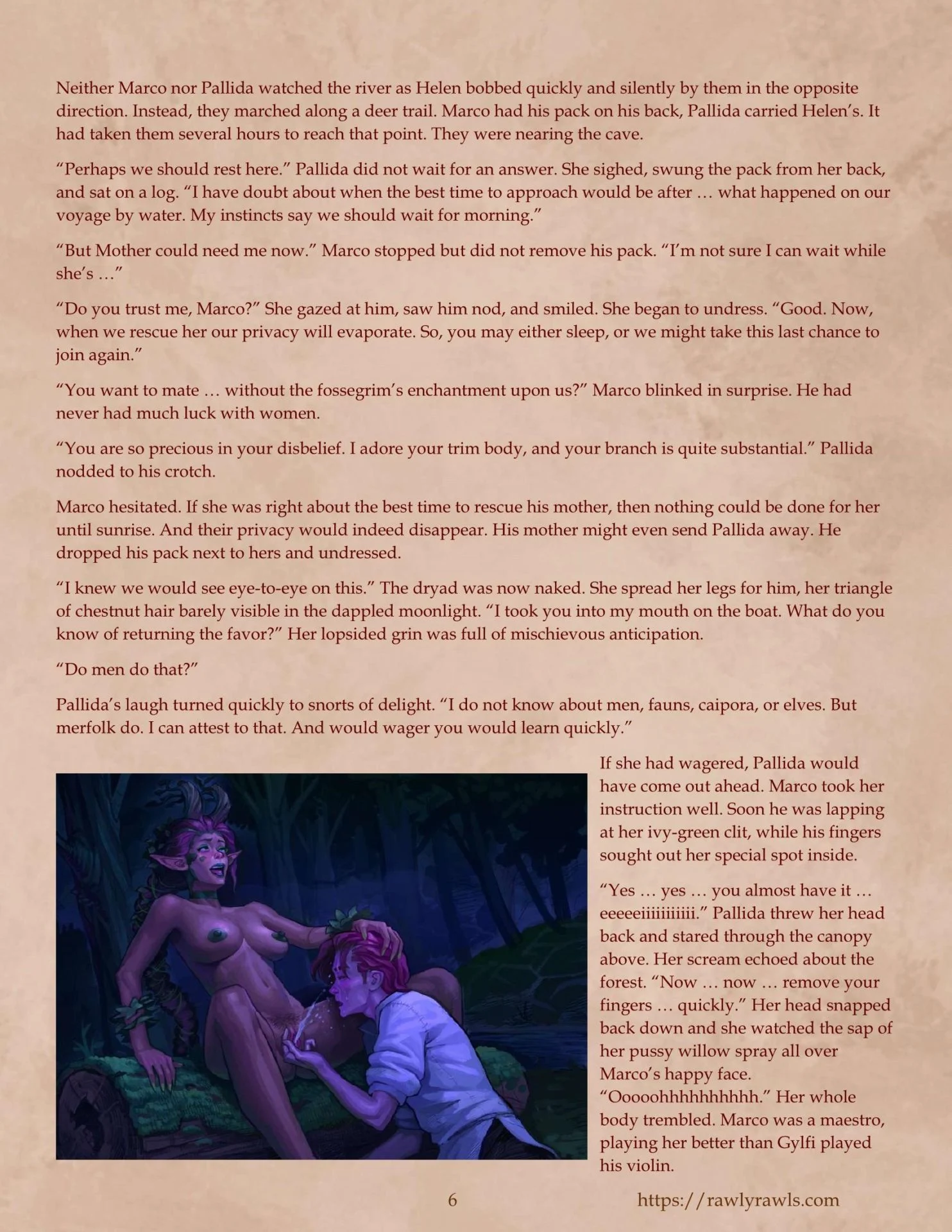 The Enchanted Scepter [Owusyr , RawlyRawls] - Chapter 4 — Page 6
