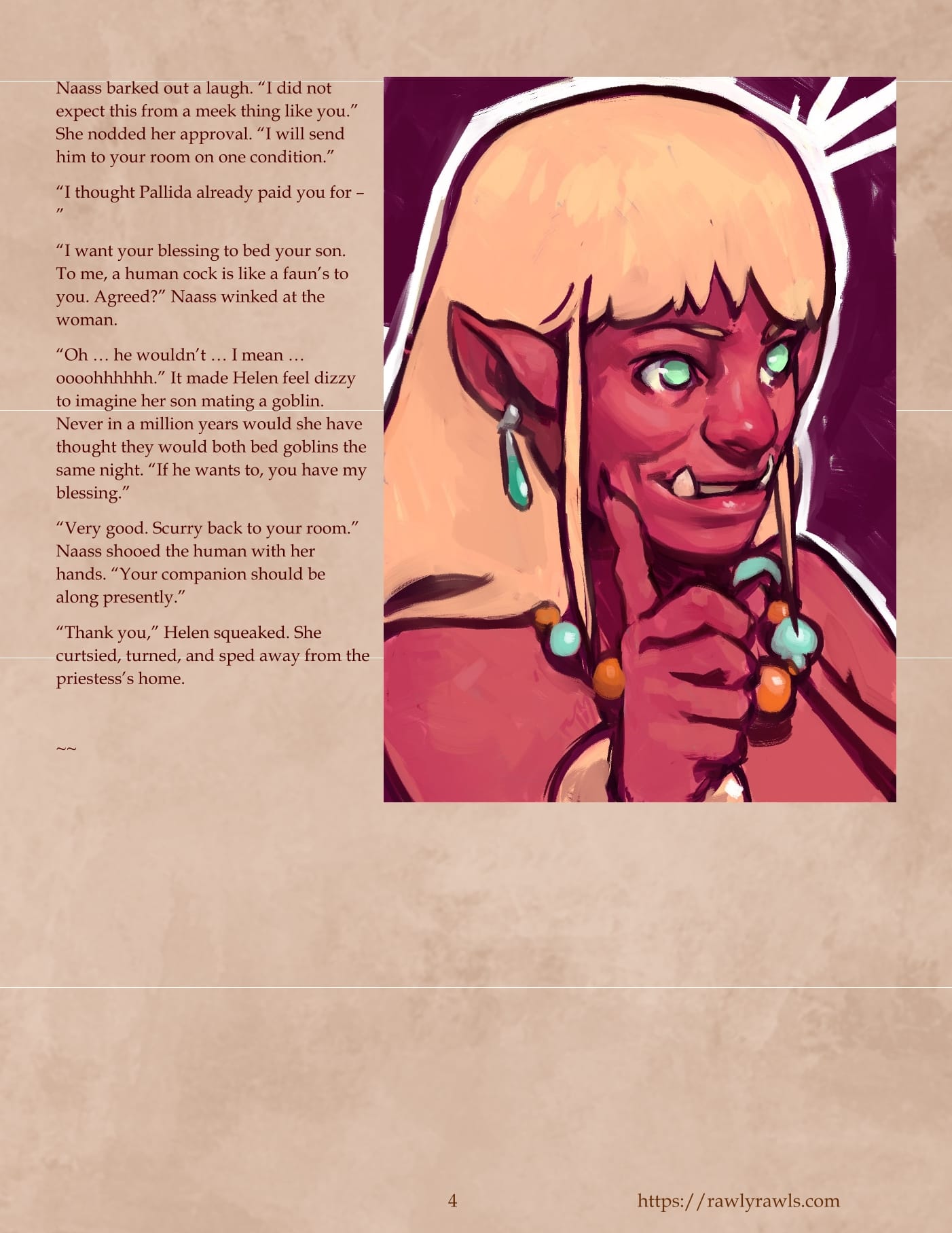 The Enchanted Scepter [Owusyr , RawlyRawls] - Chapter 9 — Page 4