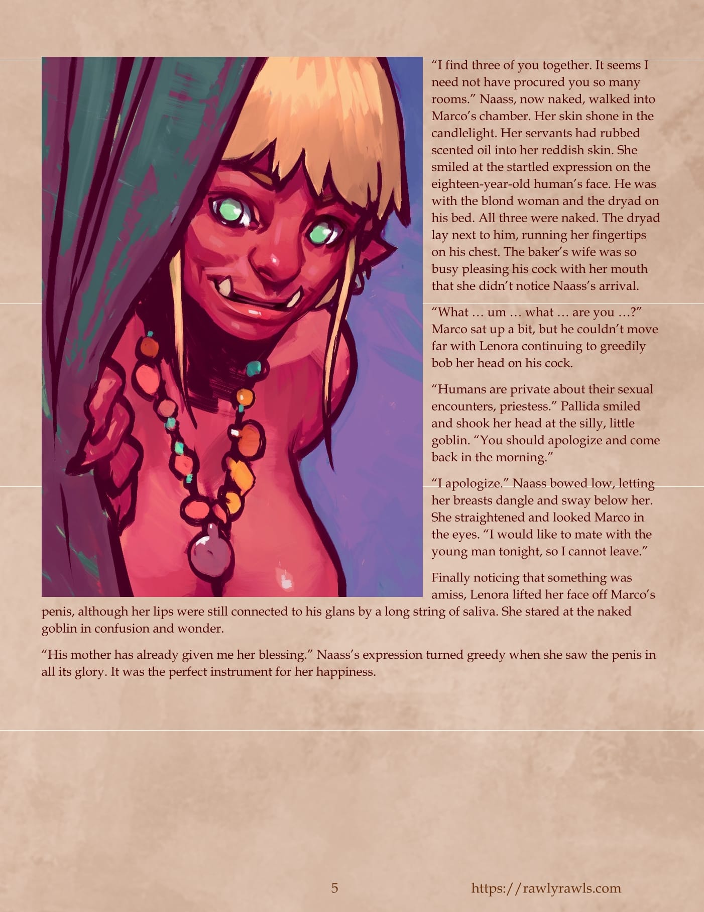 The Enchanted Scepter [Owusyr , RawlyRawls] - Chapter 9 — Page 5