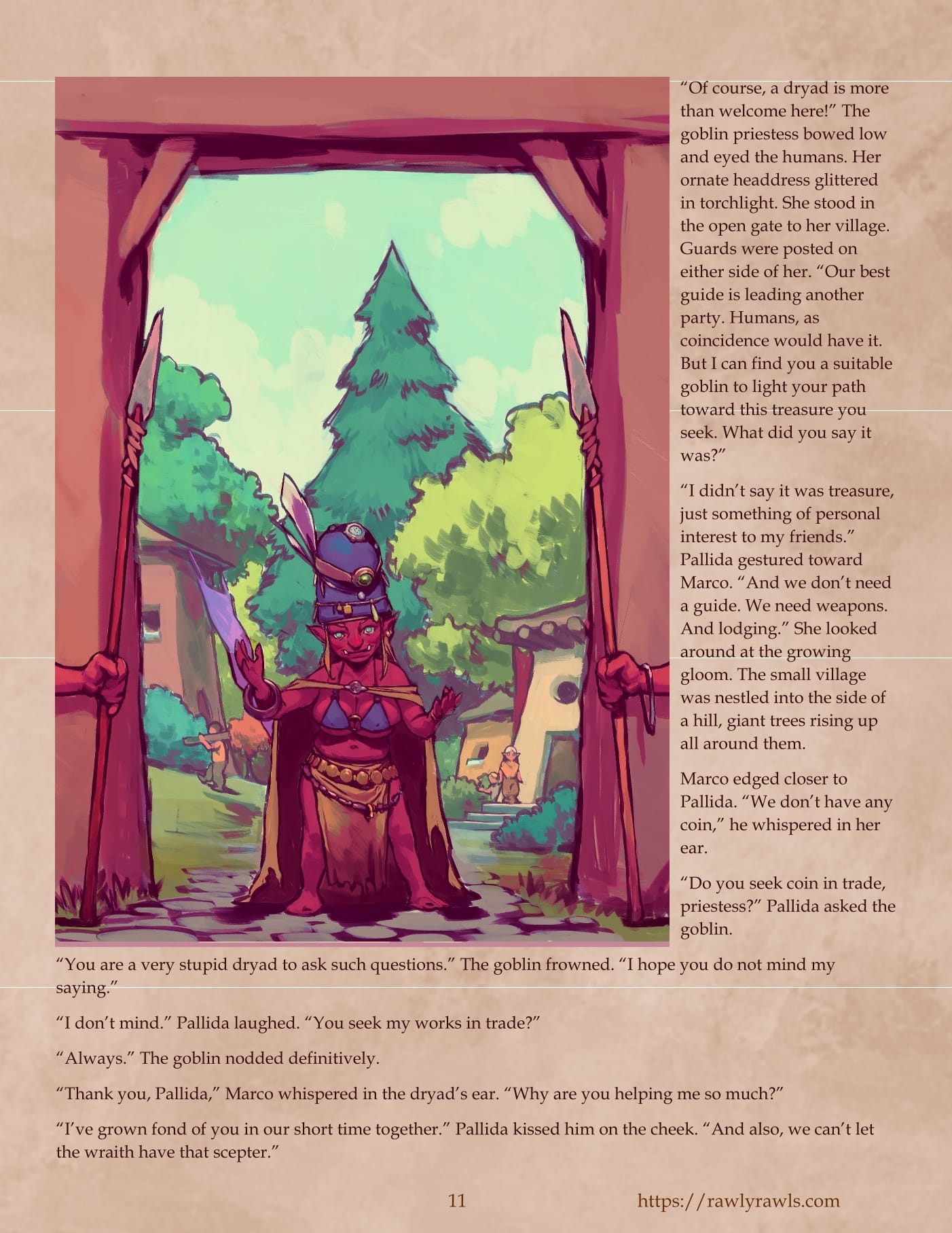The Enchanted Scepter [Owusyr , RawlyRawls] - Chapter 8 — Page 11