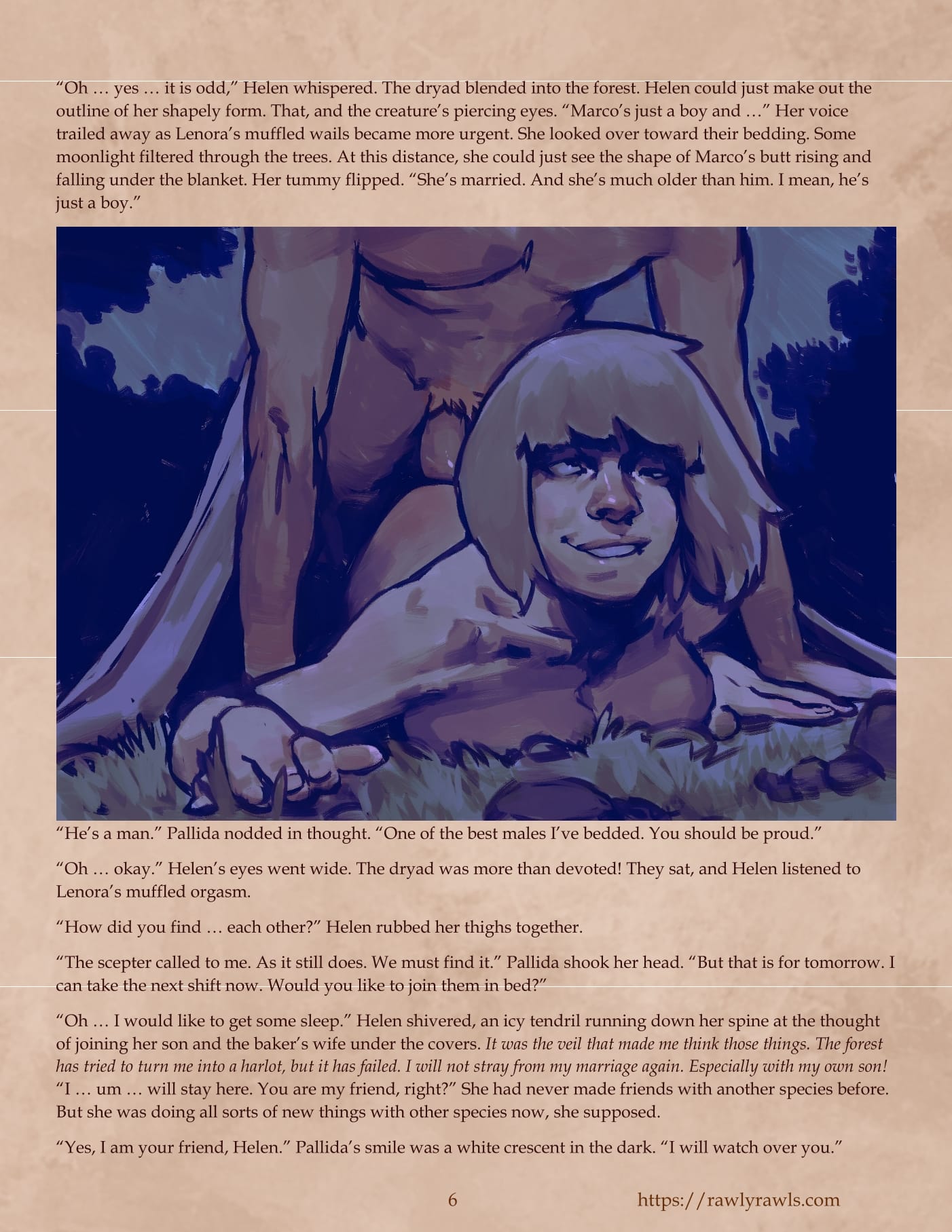 The Enchanted Scepter [Owusyr , RawlyRawls] - Chapter 8 — Page 6