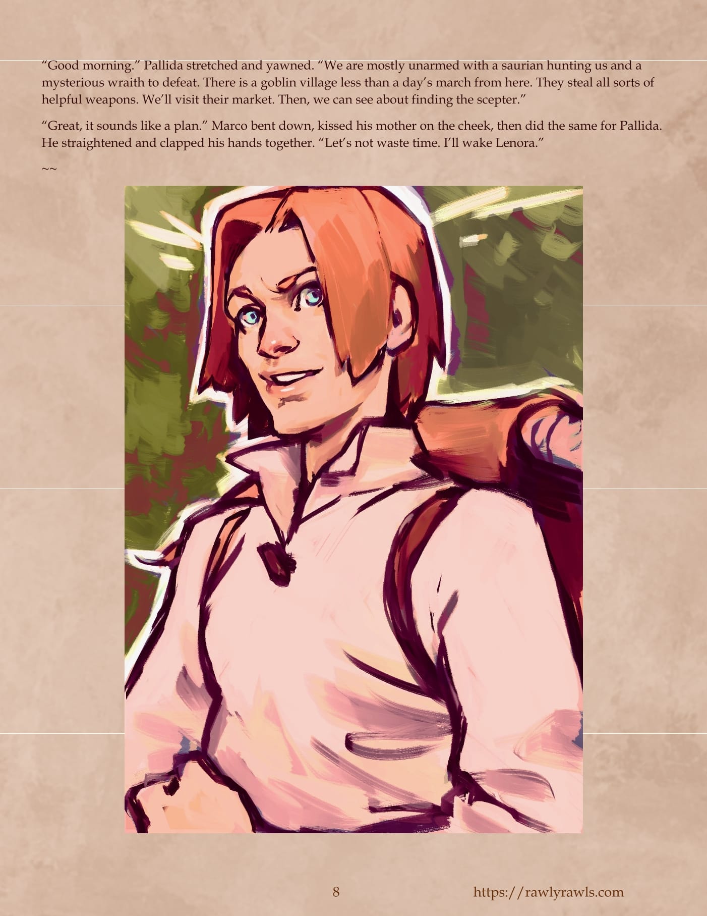 The Enchanted Scepter [Owusyr , RawlyRawls] - Chapter 8 — Page 8