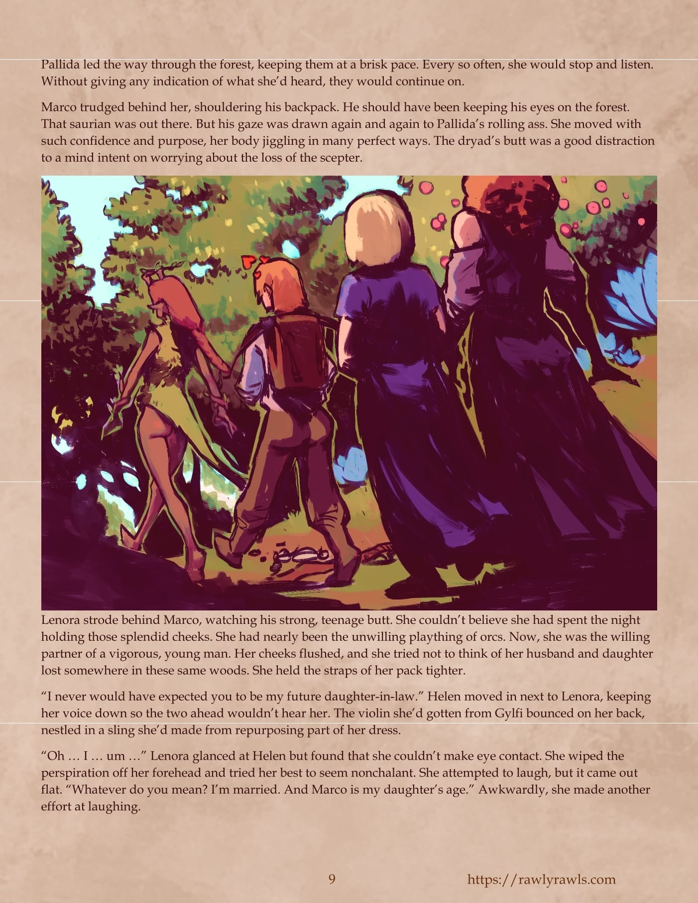 The Enchanted Scepter [Owusyr , RawlyRawls] - Chapter 8 — Page 9
