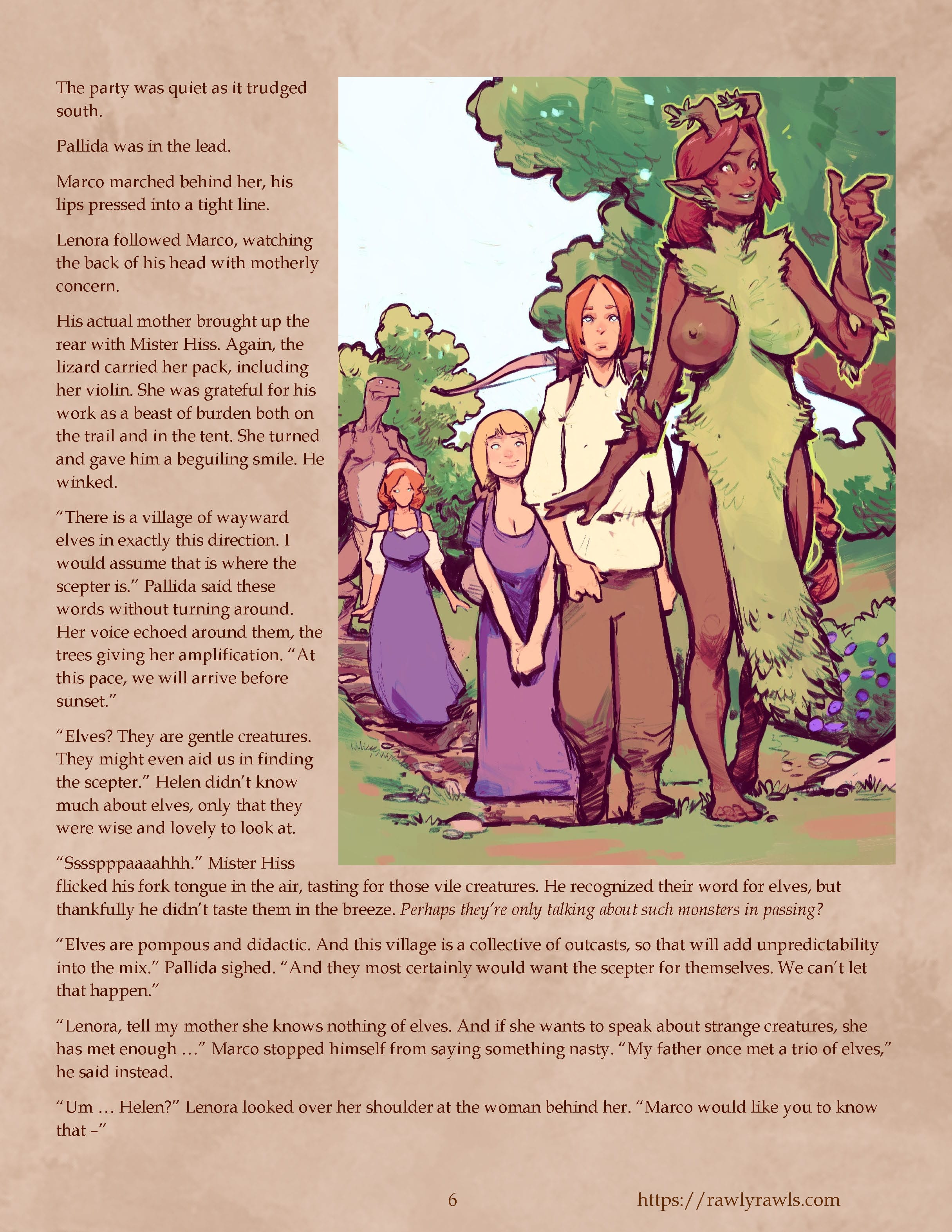 The Enchanted Scepter [Owusyr , RawlyRawls] - Chapter 14 — Page 6