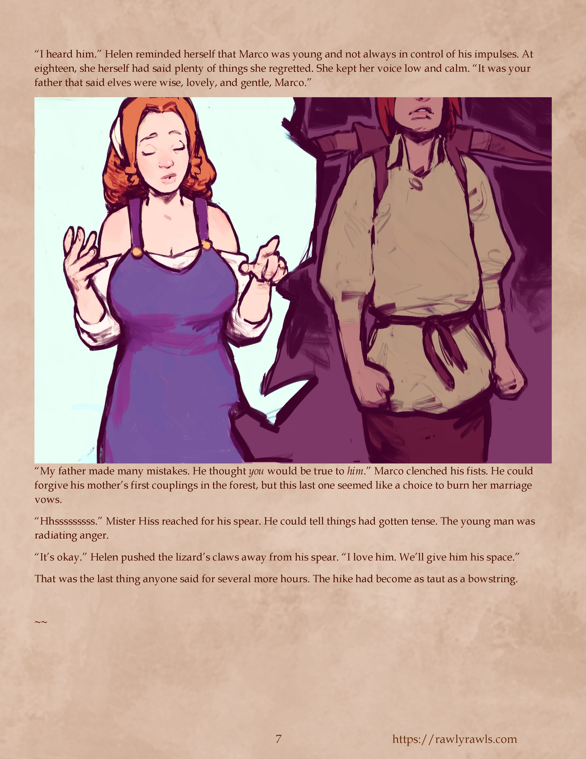 The Enchanted Scepter [Owusyr , RawlyRawls] - Chapter 14 — Page 7